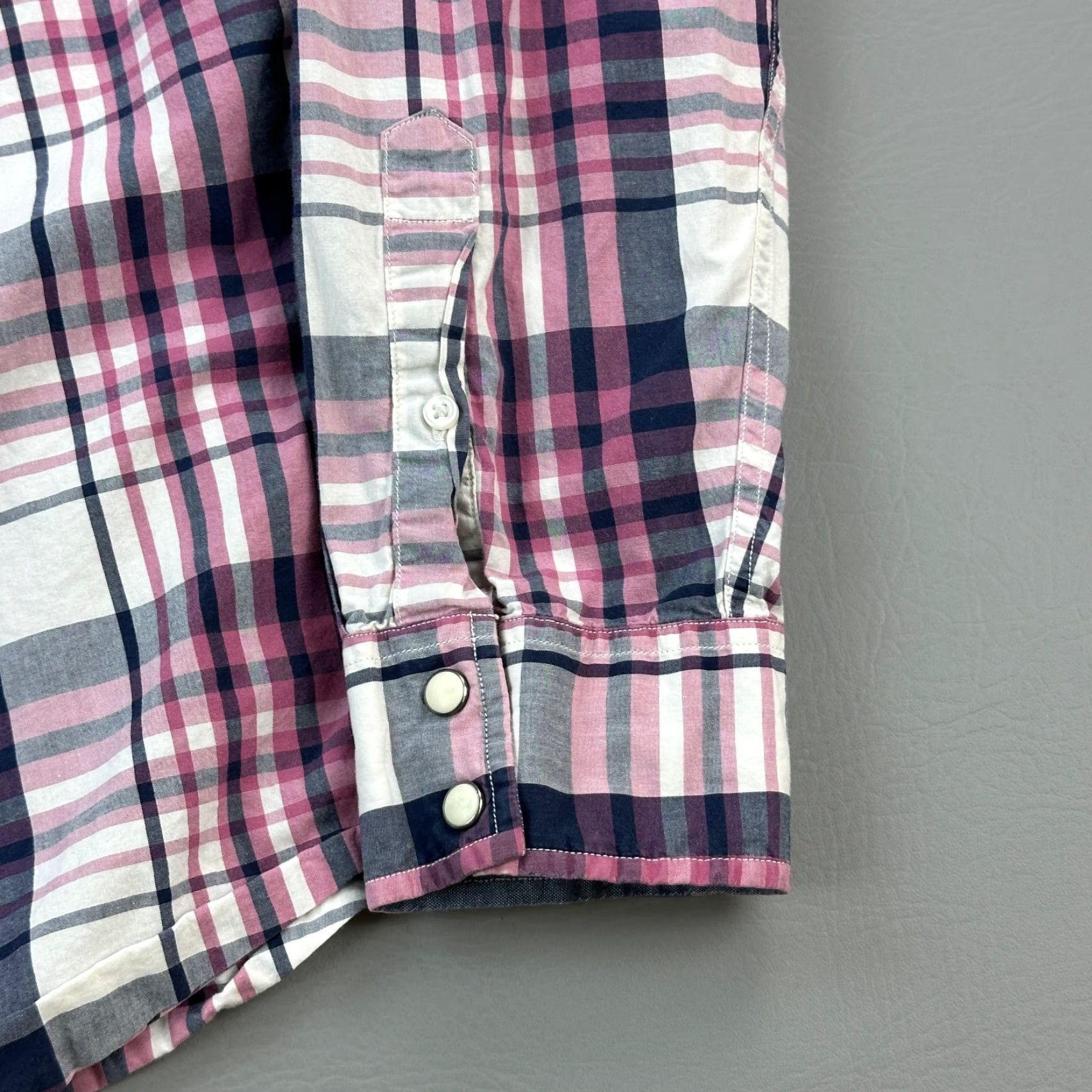American Eagle Outfitters American Eagle Western Shirt Mens 2XL Plaid Vintage Fit Pearl Snap Cowboy Size US XXL / EU 58 / 5 - 3 Thumbnail
