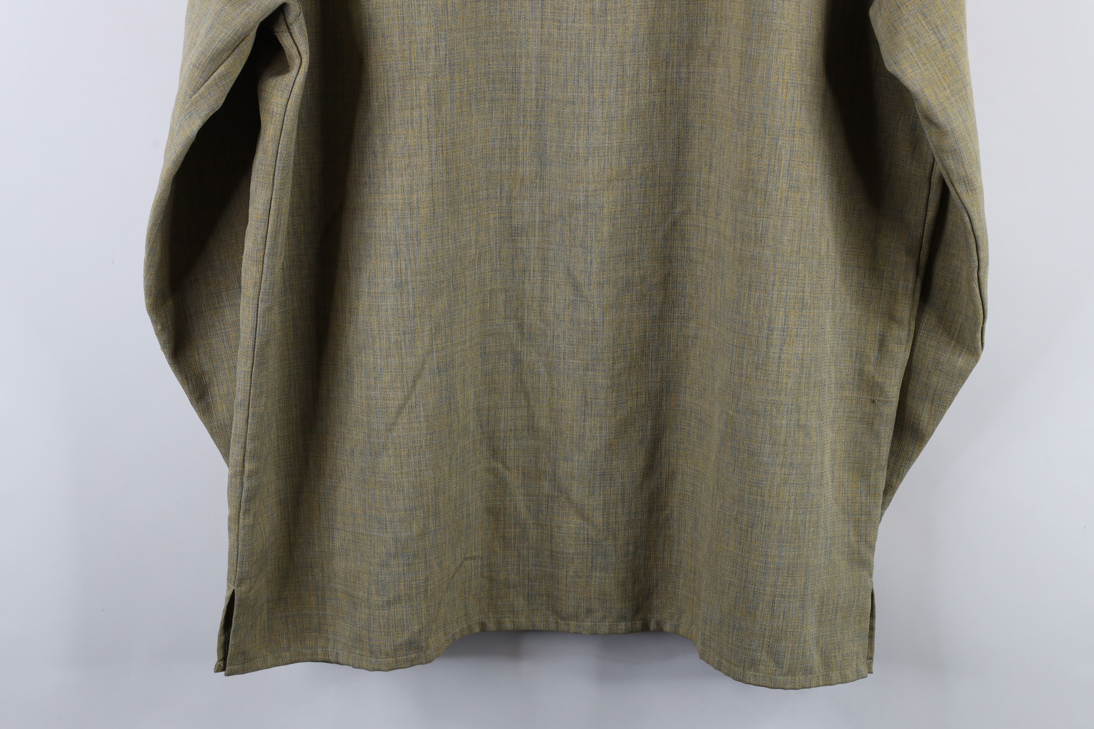 Vintage Vintage 90s Rockabilly Heavyweight Collared Button Shirt Size US XL / EU 56 / 4 - 12 Thumbnail