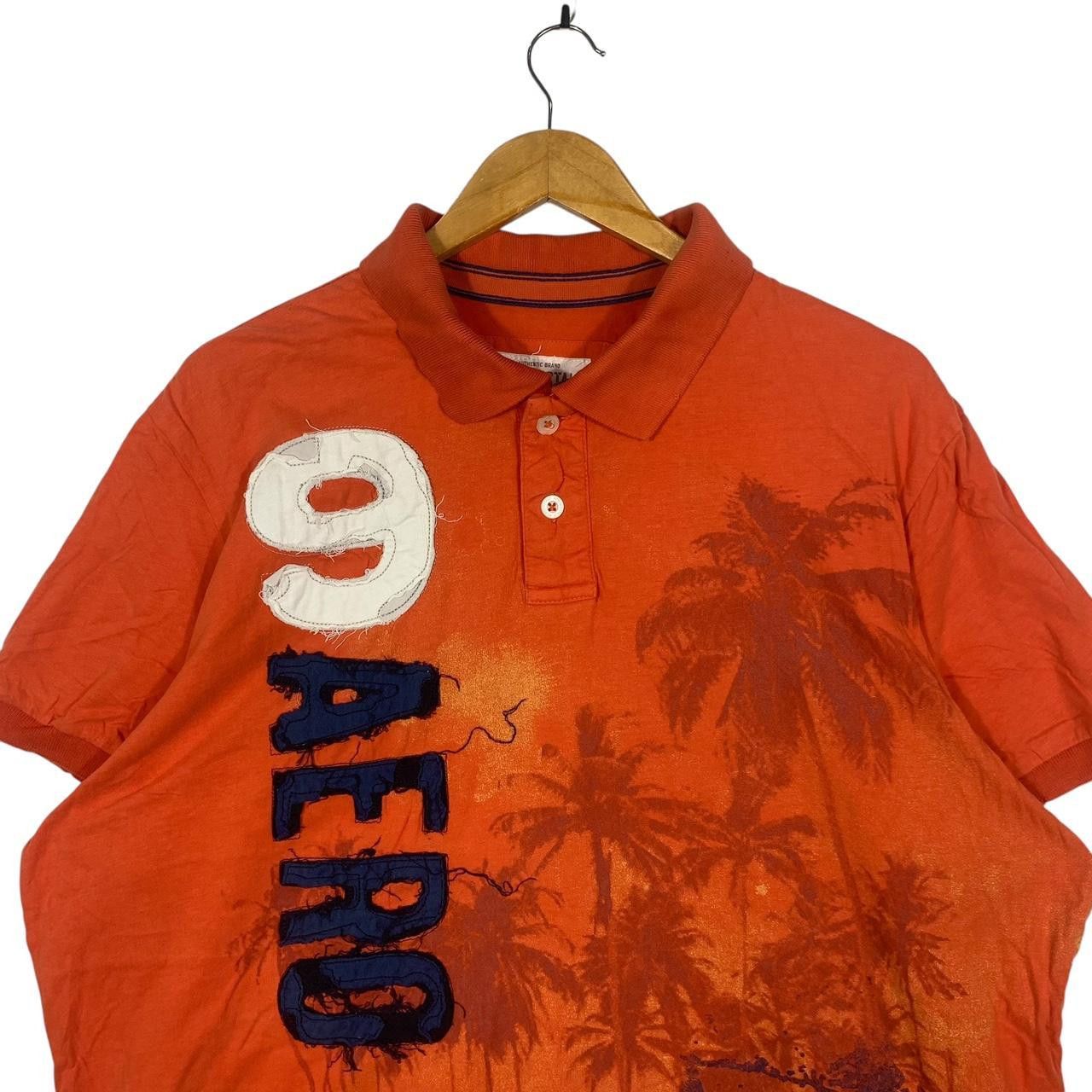 Aeropostale AEROPOSTALE HAWAII BEACH Painting Tree Polo Tee Shirt Top Size US XXL / EU 58 / 5 - 2 Thumbnail