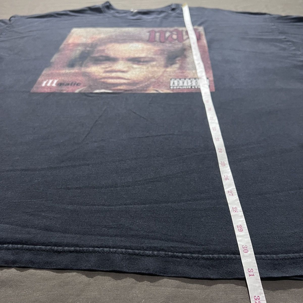 Nas Vintage Y2K Nas Illmatic Tee Faded Hip Hop 4XL oversized Size US XXL / EU 58 / 5 - 7 Thumbnail
