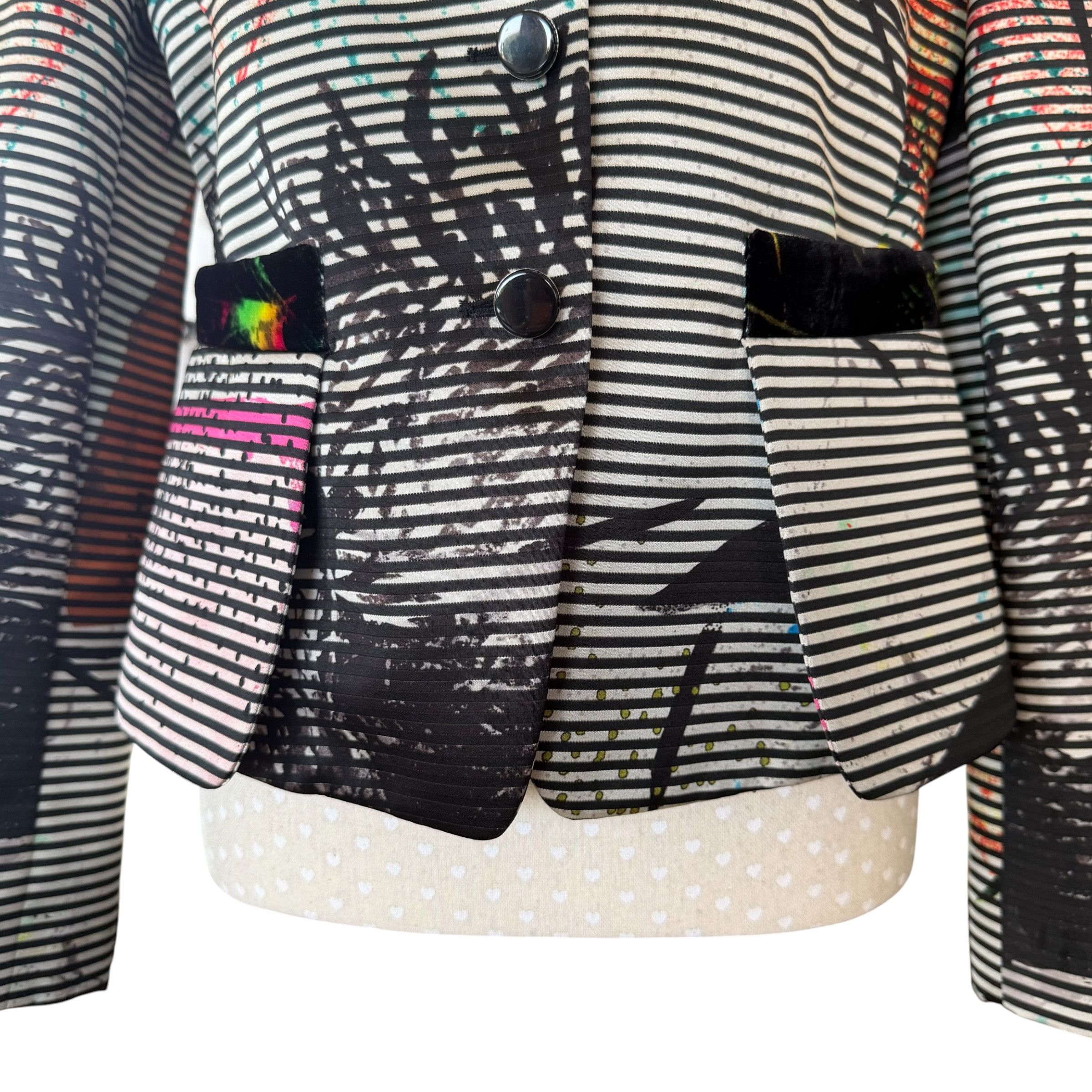 Giorgio Armani ARMANI ABSTRACT PRINT JACKET Size M / US 6-8 / IT 42-44 - 4 Thumbnail