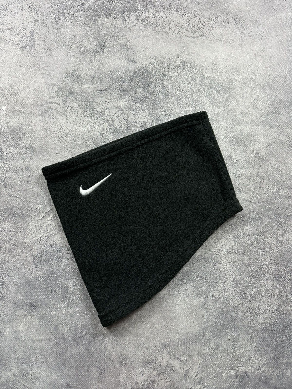 Nike Nike Snood Drill Baff Balaclava Black Fleece Scarf Y2K Size ONE SIZE - 3 Thumbnail