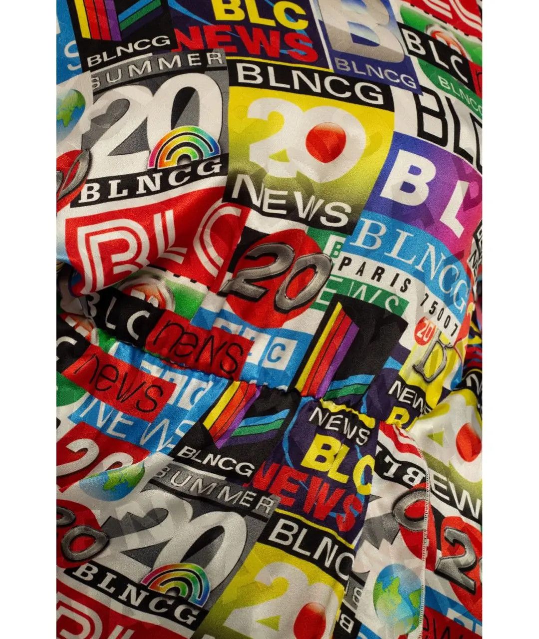 Balenciaga o1y0625 Mini Dress in Multicolor Size M / US 6-8 / IT 42-44 - 3 Thumbnail