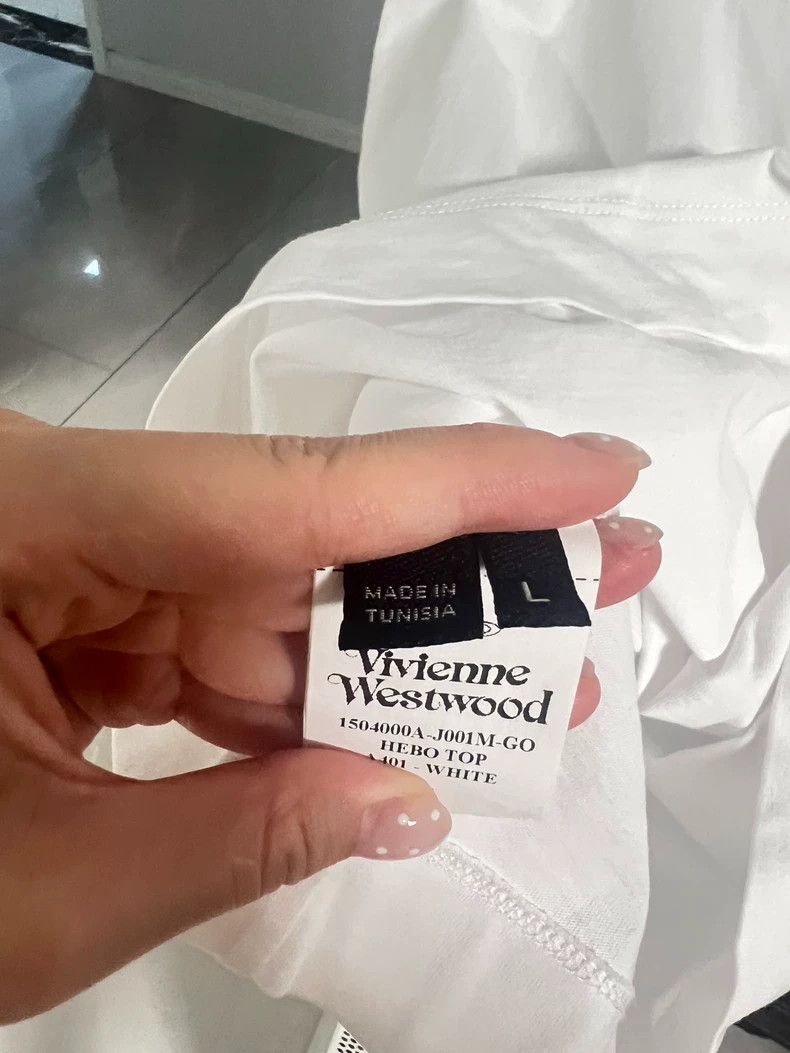 Vivienne Westwood Vivienne Westwood White hebo short sleeves Size L / US 10 / IT 46 - 6 Thumbnail