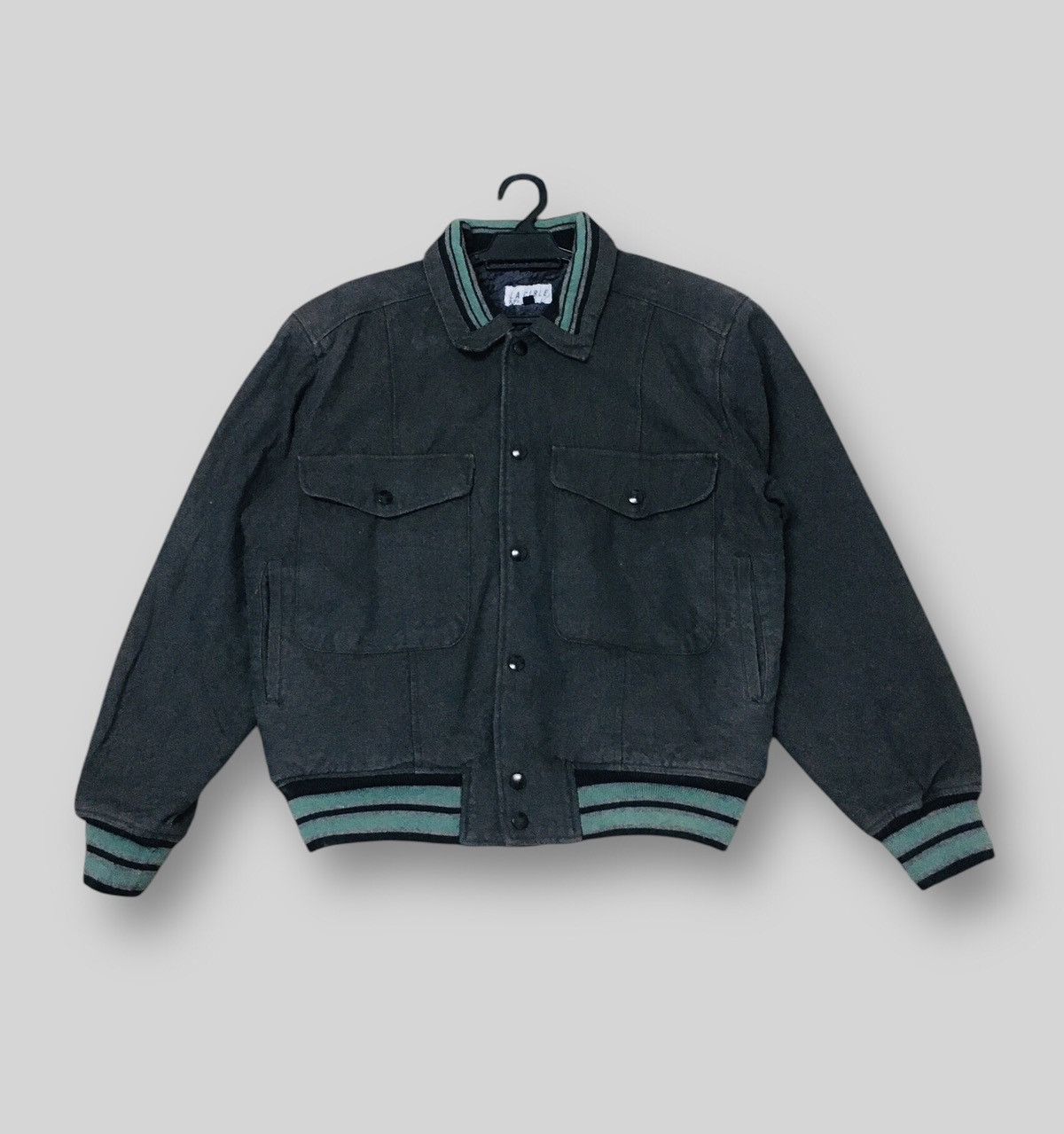 Japanese Brand A07 La Cible for Men - Staff Only Varsity Jacket Size US M / EU 48-50 / 2 - 3 Thumbnail