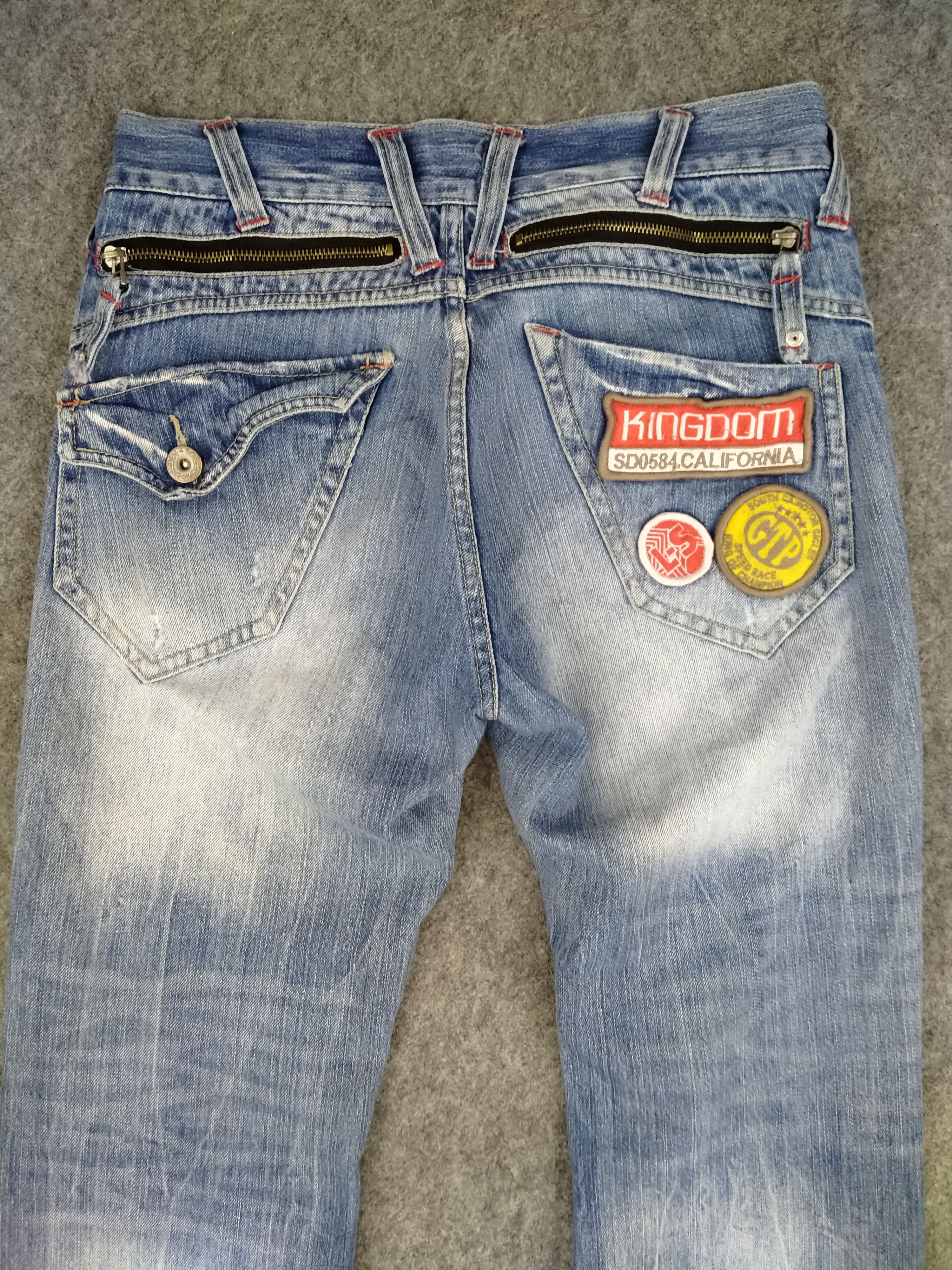 Hysteric Glamour Lucky Store Japanese Brand Distressed Patch 31x31 JN043 Size US 31 - 4 Thumbnail
