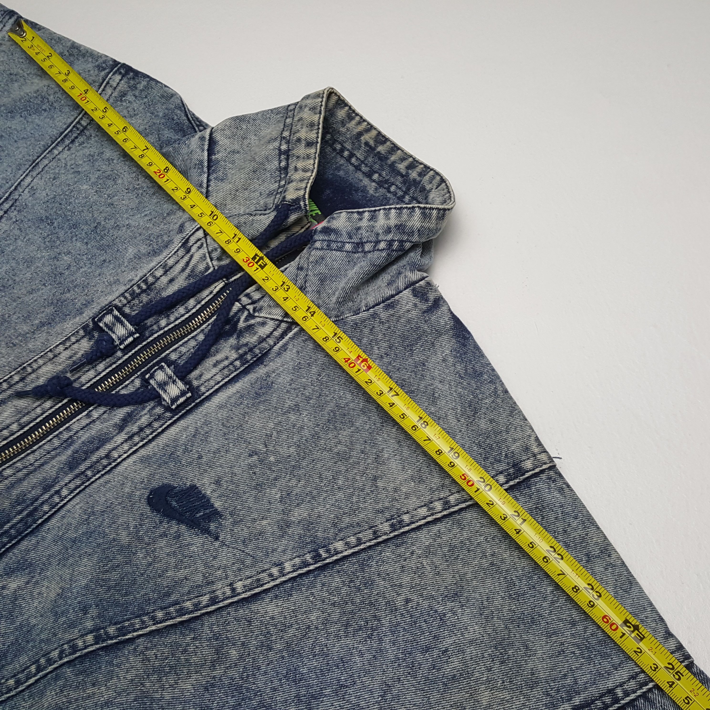 Nike Vintage Nike Challenge Court Denim Style Jacket C313N17 Size US L / EU 52-54 / 3 - 6 Thumbnail