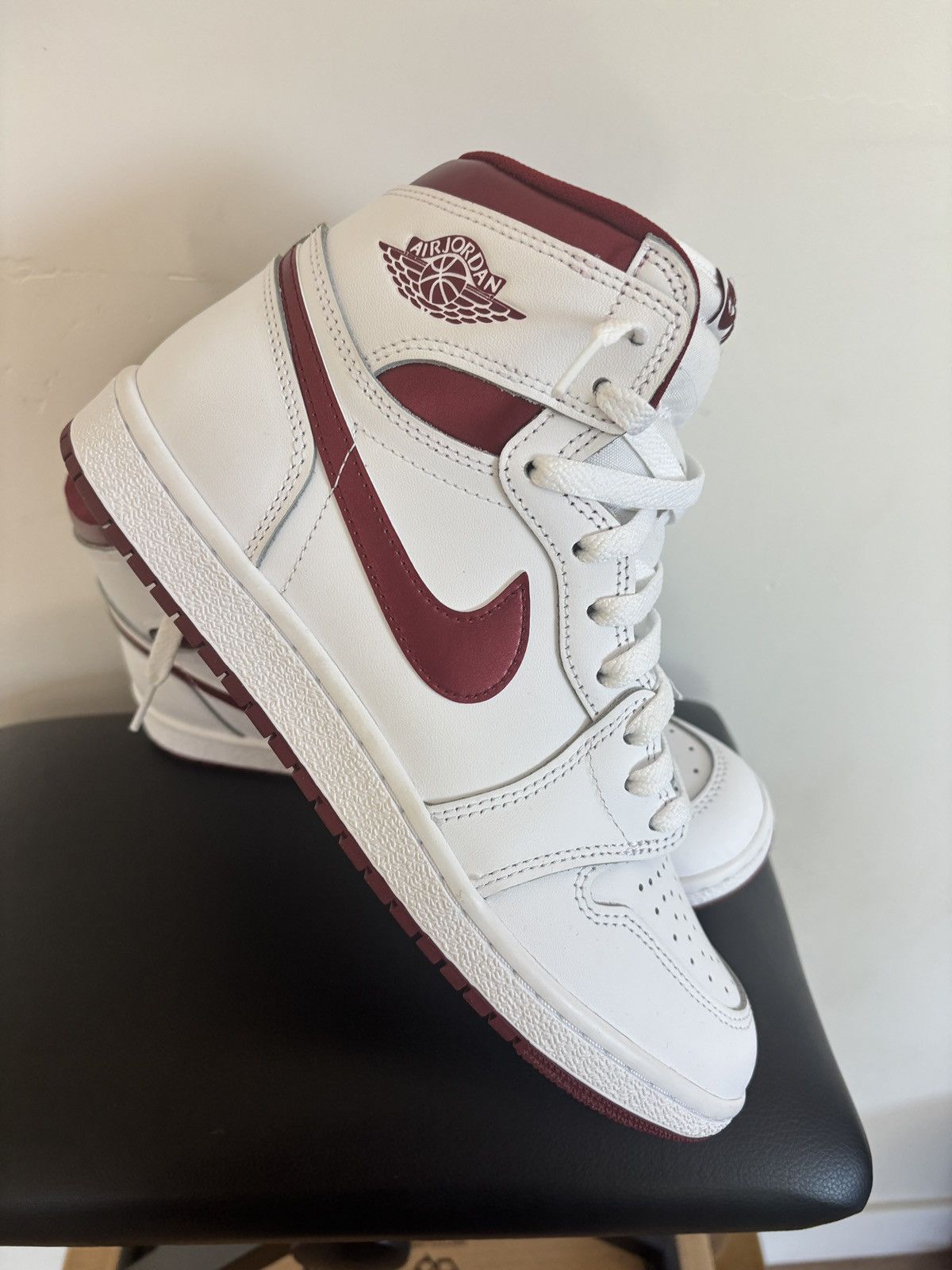 Jordan High 85 Metallic Burgundy