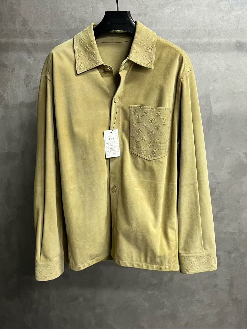 Louis Vuitton Louis Vuitton Monogram Embossed Leather Jacket Size 50 Size US M / EU 48-50 / 2 - 1 Thumbnail