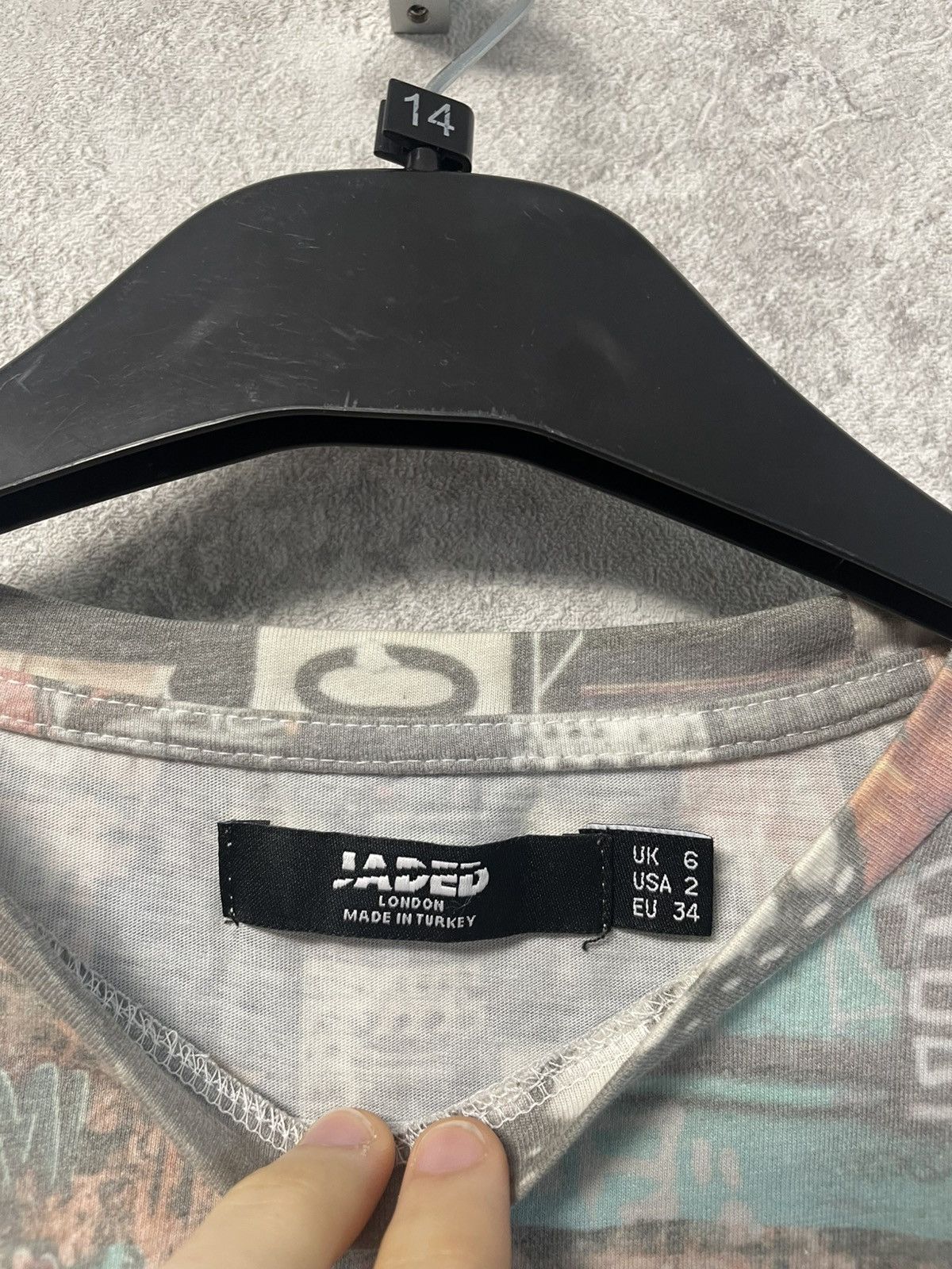 Jaded London Jaded London Allover Print Oversized T-Shirt Y2K Size US M / EU 48-50 / 2 - 7 Thumbnail