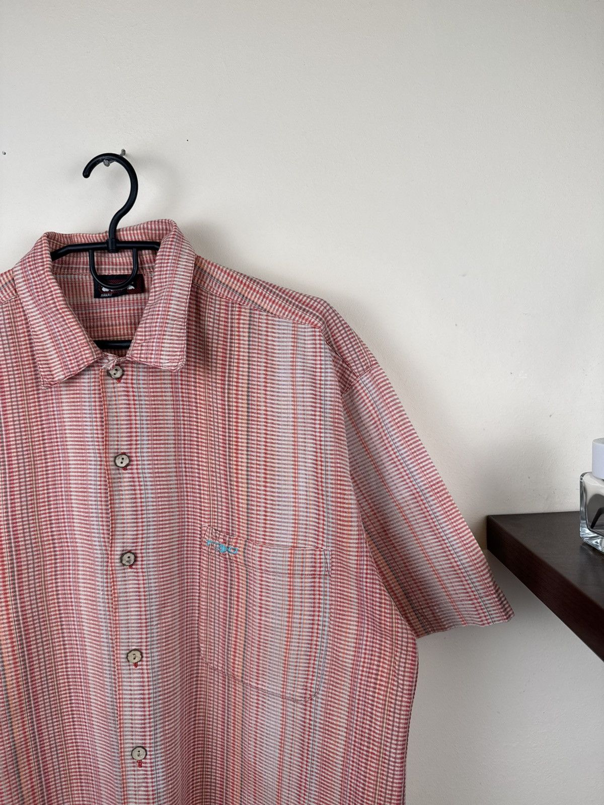 Other Vintage T & C Surf Designs T shirt XL Breathable Checked Red Size US XL / EU 56 / 4 - 7 Thumbnail
