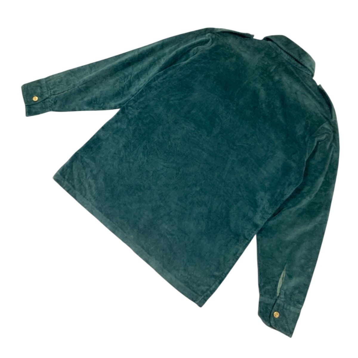 McGregor Vtg 70's McGregor Velour Cord Button Up Shirt Size US M / EU 48-50 / 2 - 6 Thumbnail