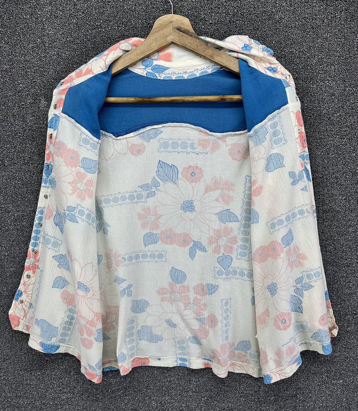 Issey Miyake Issey Miyake x Tsumori Chisato Blouses Button Up Flannel Size M / US 6-8 / IT 42-44 - 6 Thumbnail
