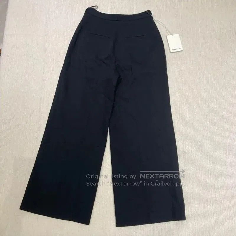 Givenchy Givenchy Summer Black Wool Women's Casual Pants . Size 39" - 2 Thumbnail