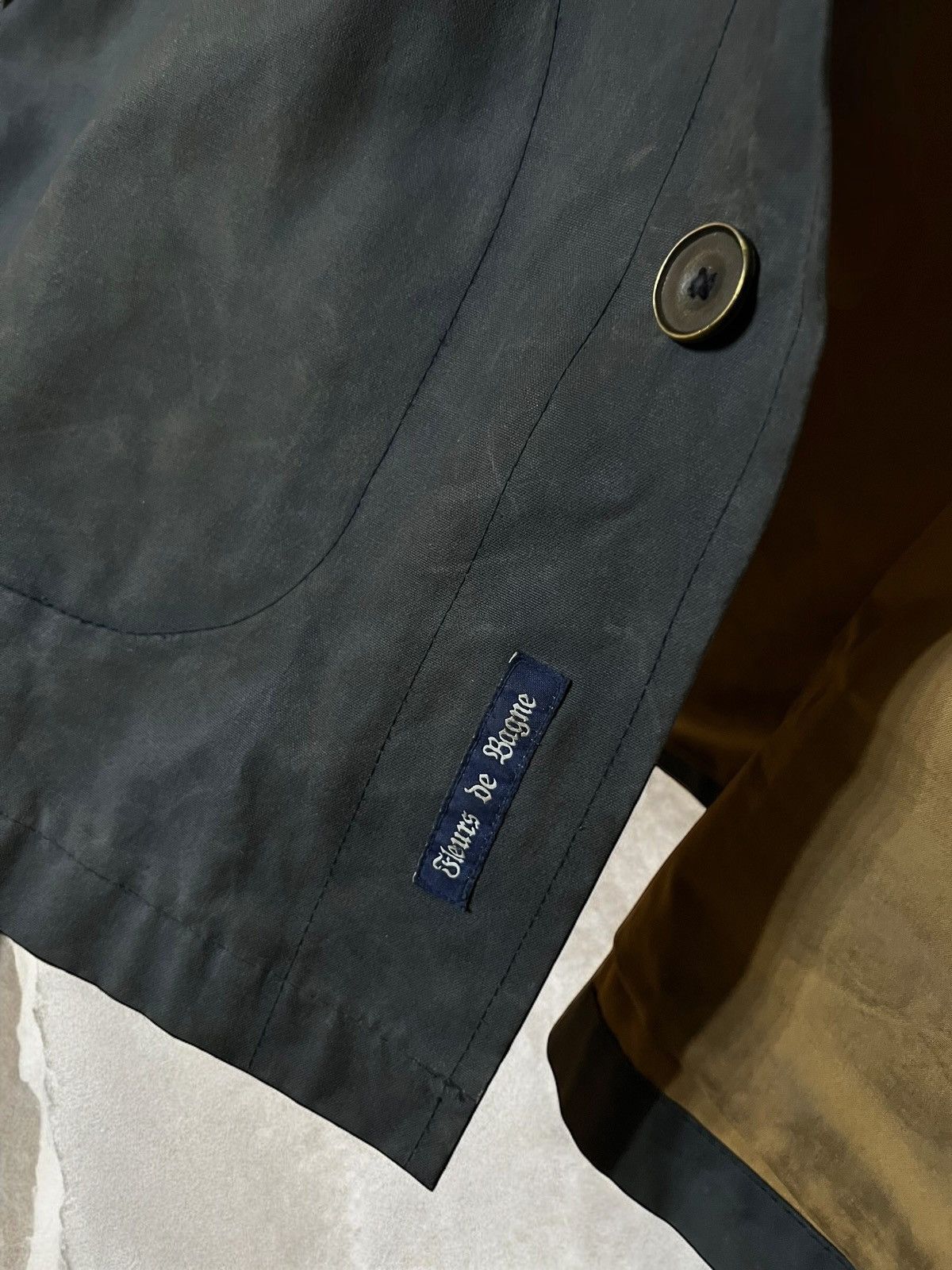 Offer! FLEURS DE BAGNE Le Falot WAXED Vintage Jacket