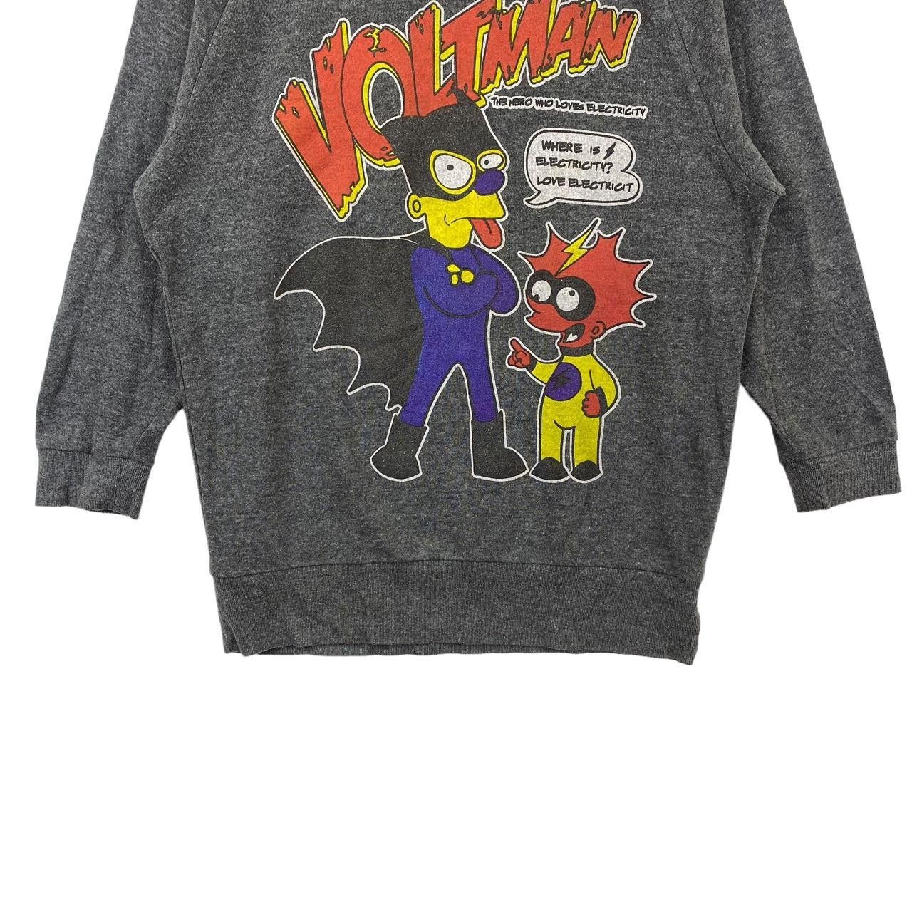 Other BART SIMPSONS VOLTMAN Avenger Evil Parody Cartoon Sweatshirt Size L / US 10 / IT 46 - 4 Thumbnail