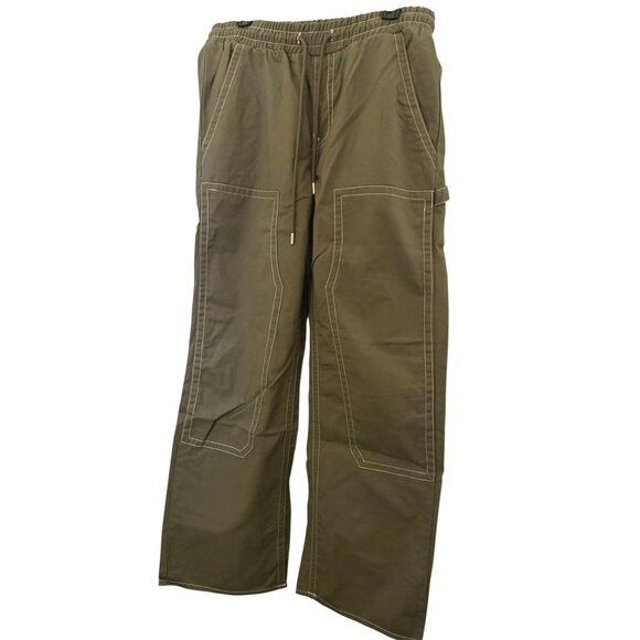 True Religion True Religion Mens Green Mid Rise Pockets Twill Carpenter Vi Size US 32 / EU 48 - 8 Thumbnail