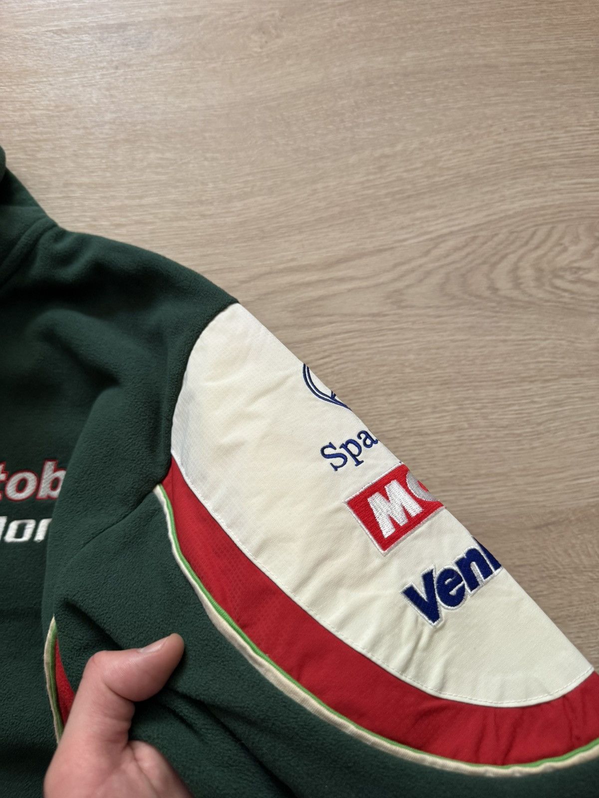 NASCAR Vintage Honda Nascar Racing y2k Fleece Full Zip Jacket Size US L / EU 52-54 / 3 - 6 Thumbnail