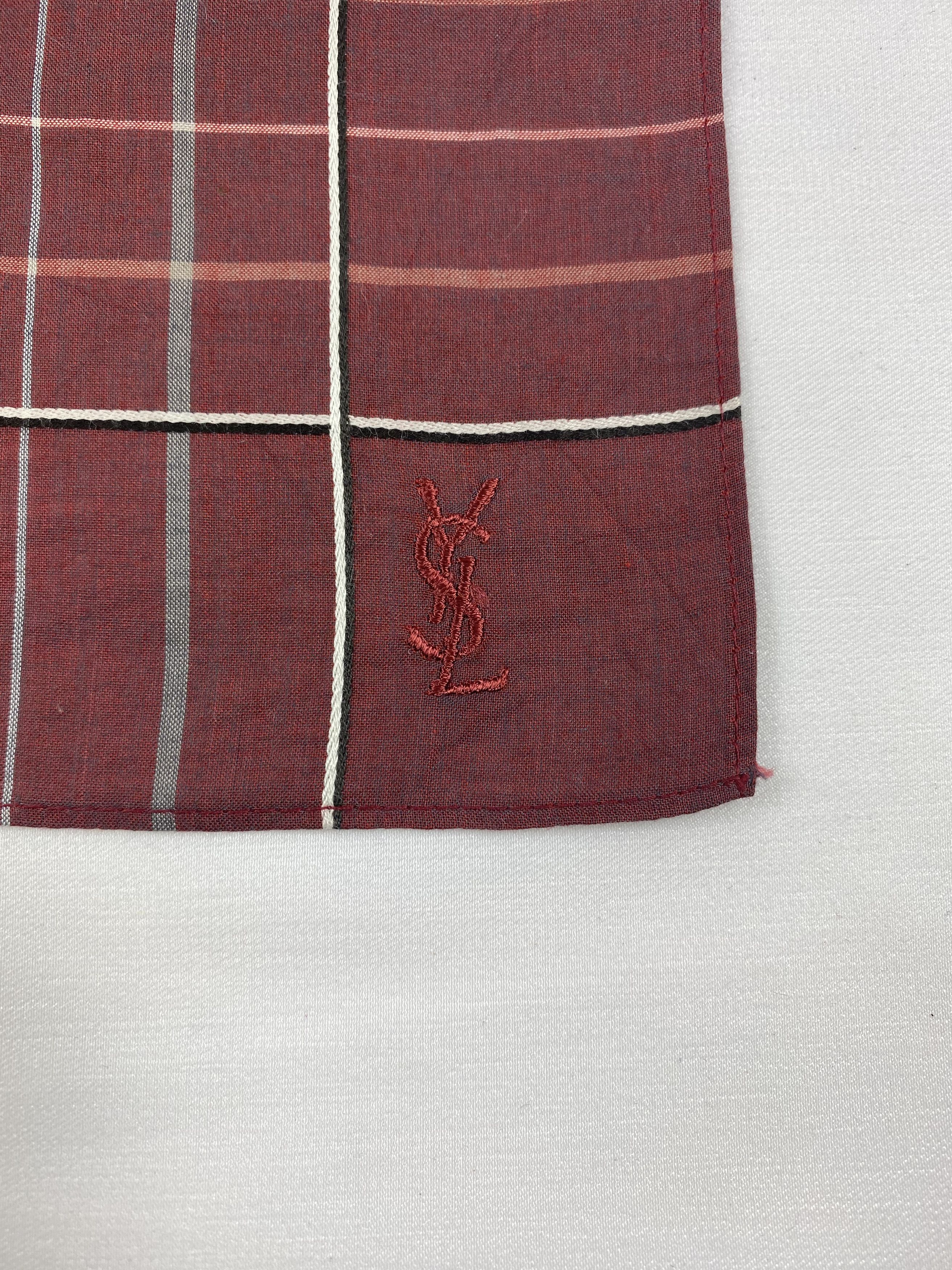 Yves Saint Laurent Yves Saint Laurent Bandana / Handkerchief / Neckerchief Size ONE SIZE - 5 Thumbnail