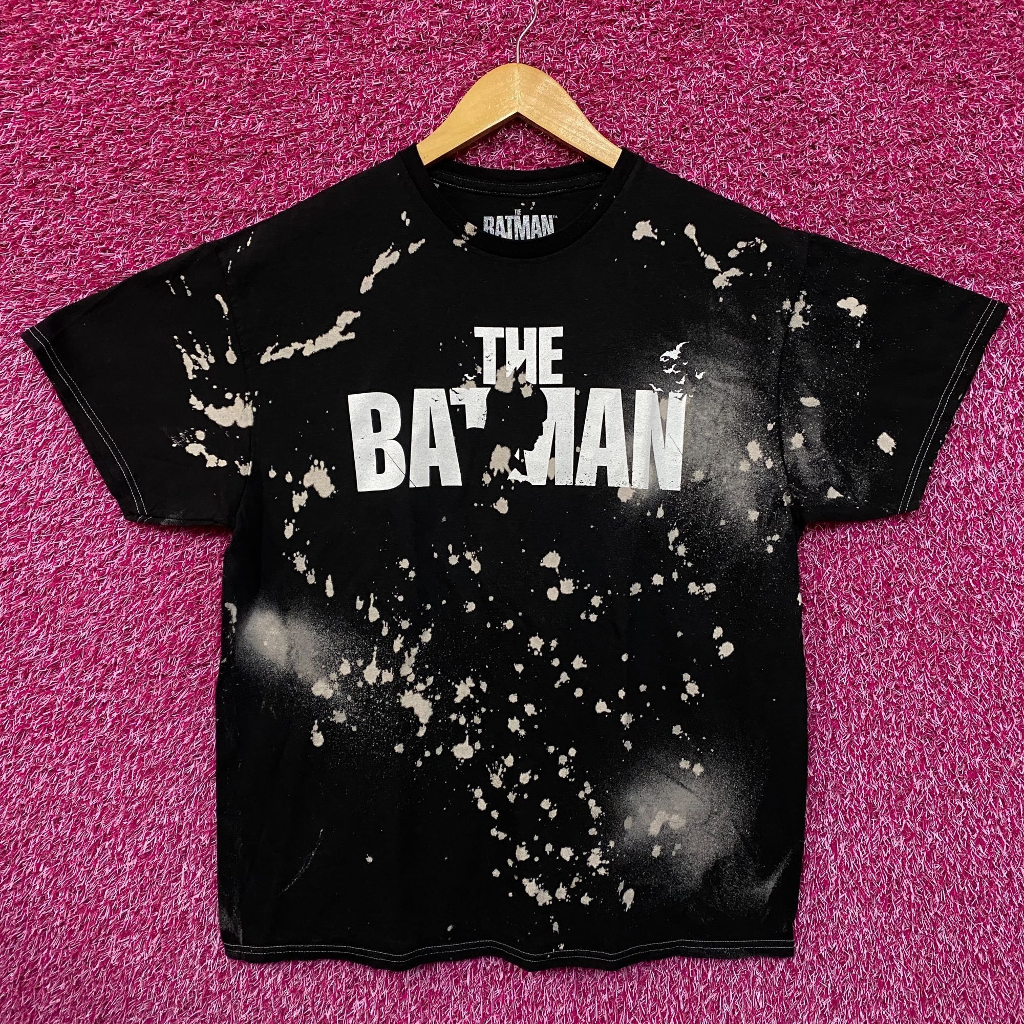DC Comics The Batman Silhouette Spell-Out Movie Poster Splatter Dye L Size US L / EU 52-54 / 3 - 1 Thumbnail