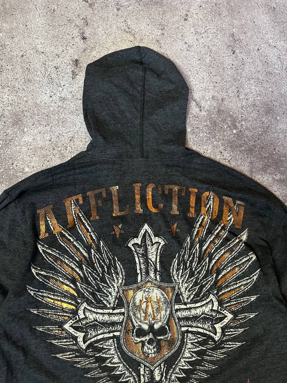 Affliction Crazy rare cyber y2k affliction longsleeve shirt Size US M / EU 48-50 / 2 - 9 Thumbnail
