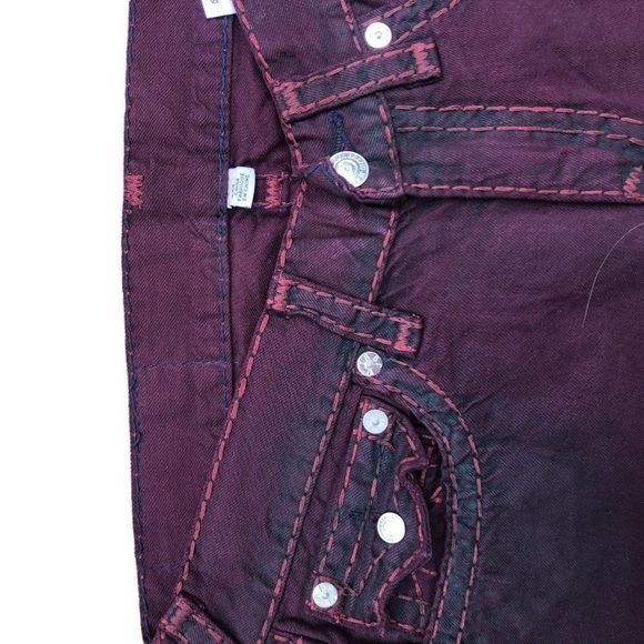 True Religion True Religion Jeans Size 32 STRAIGHT Red Size US 32 / EU 48 - 15 Thumbnail
