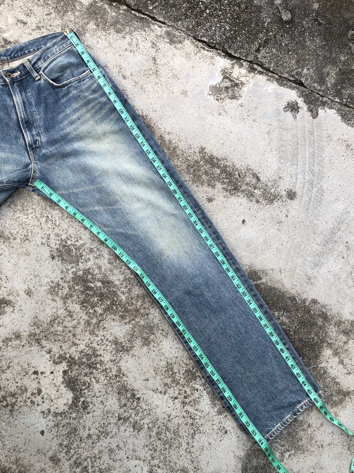Edwin × Vintage SELVEDGE⚡️⚡️VINTAGE EDWIN 505 DENIM Size US 32 / EU 48 - 10 Thumbnail