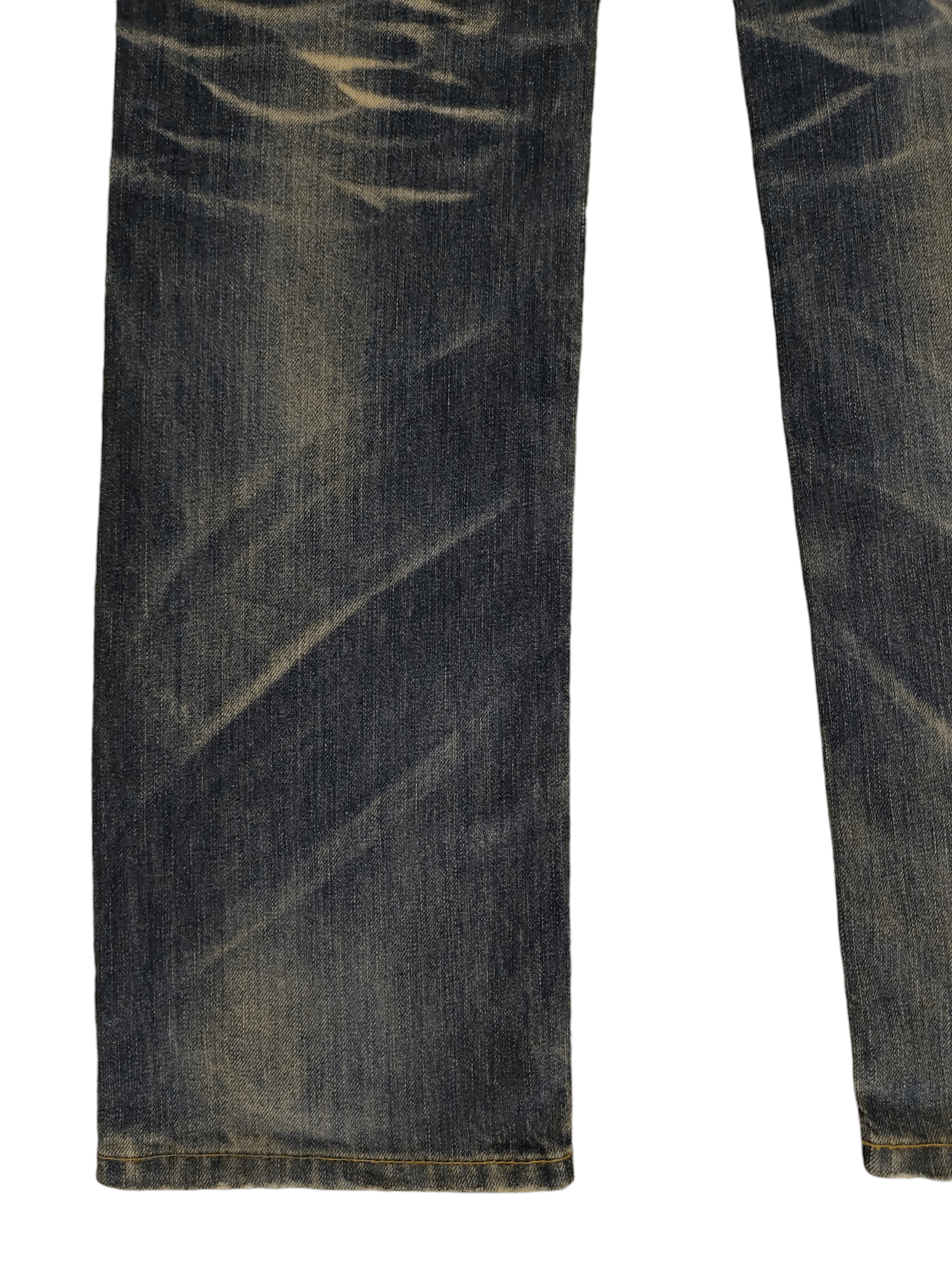 Kapital Vintage Y2k Yoshitomo Nara Lolita Clawmark Distress Jeans Size US 29 - 16 Thumbnail