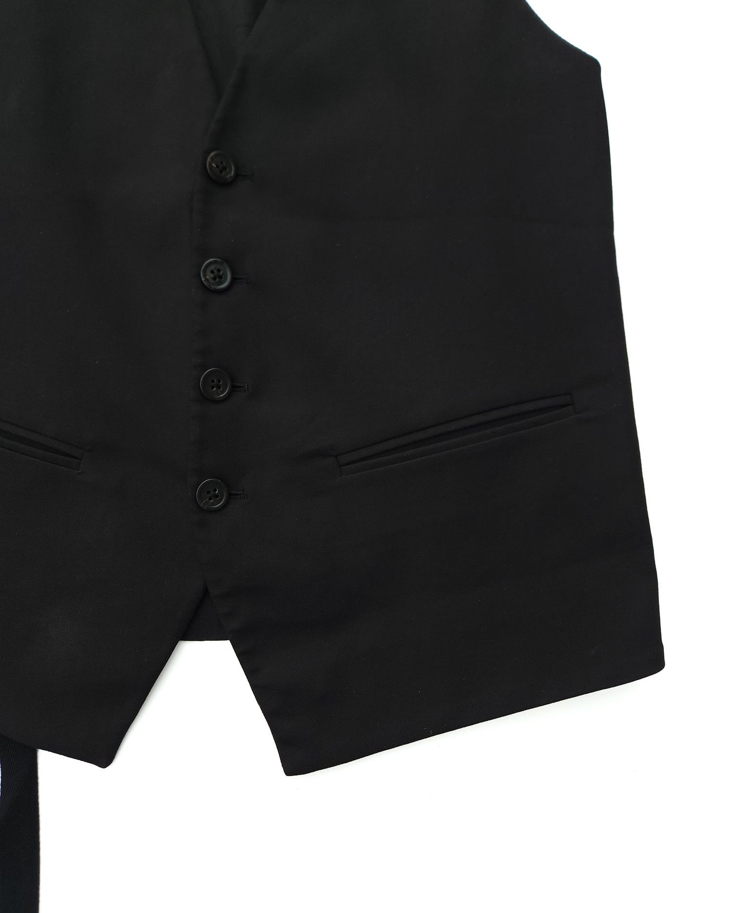 Ann Demeulemeester Ann Demeulemeester "Charlotte" Classic Waistcoat Size XS / US 0-2 / IT 36-38 - 2 Thumbnail