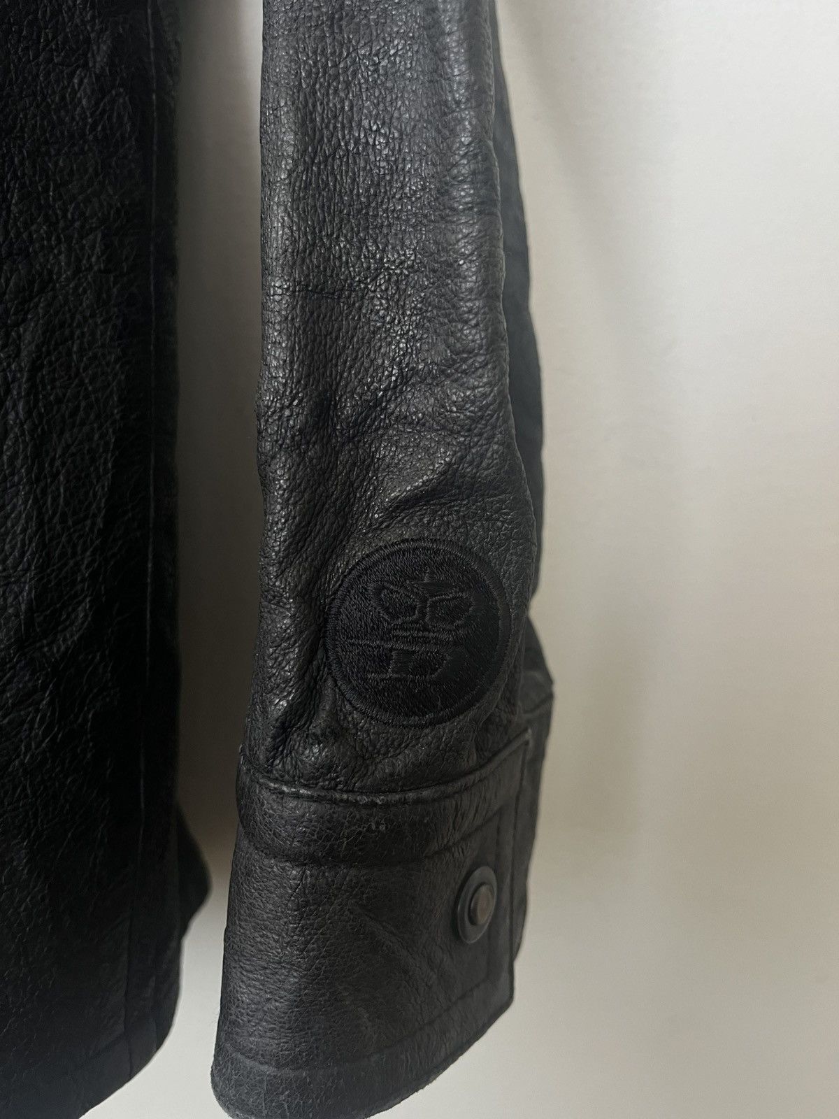 Diesel Diesel 100% Leather Shirt Jacket Western Snap Shirt Size US S / EU 44-46 / 1 - 4 Thumbnail