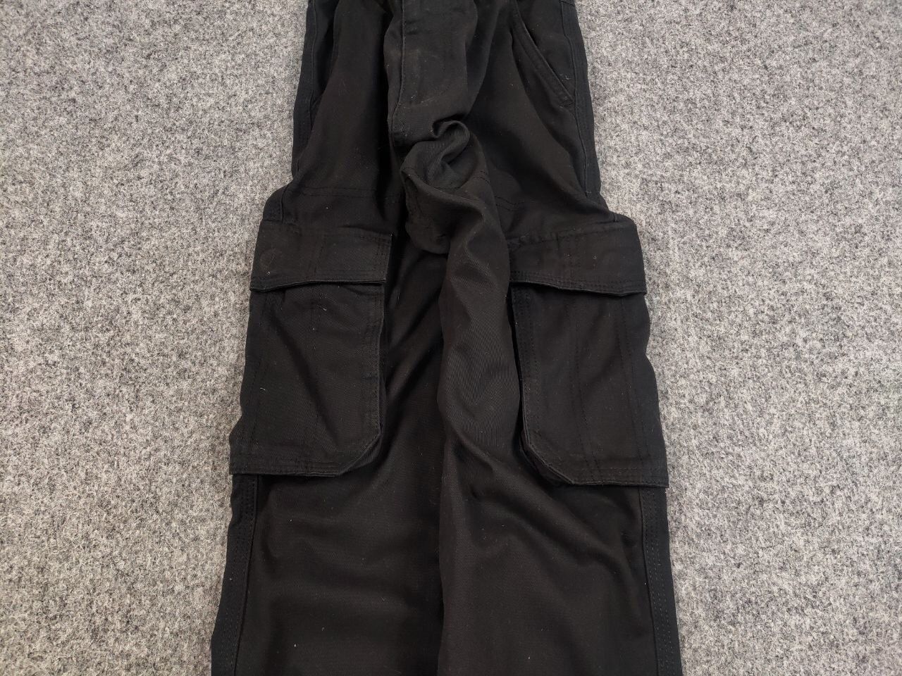 Japanese Brand Vintage 90's Japanese Black Pocket Casual Cargo Pants Size US 32 / EU 48 - 8 Thumbnail