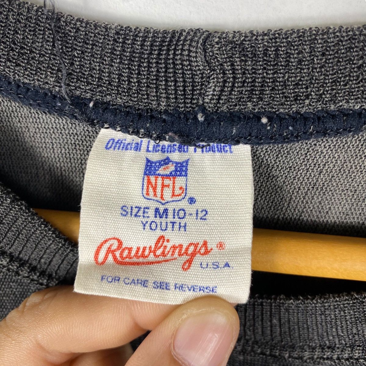 NFL Vintage 80's RAWLINGS Steelers 32 NFL Jersey Tee Shirt Youth Size US M / EU 48-50 / 2 - 5 Thumbnail