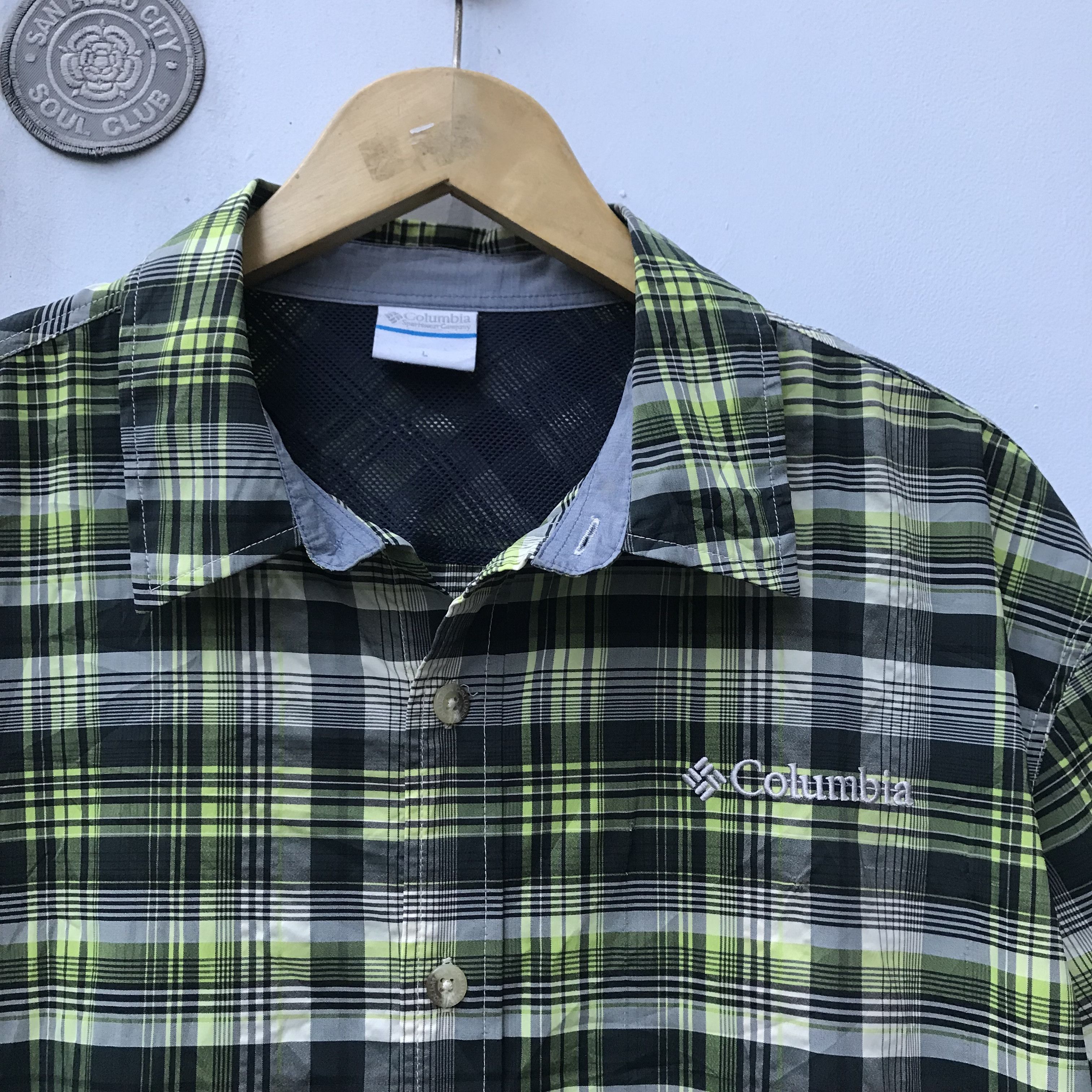 Columbia Columbia Tartan Outdoor Shirt black green Size US L / EU 52-54 / 3 - 12 Thumbnail