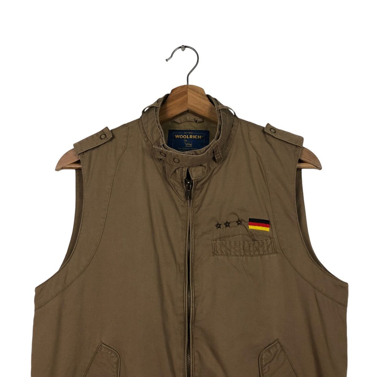 Japanese Brand 🔥TANK TOP SLEEVLESS WORKER CHORE JACKET WOOLRICH Size US M / EU 48-50 / 2 - 5 Thumbnail