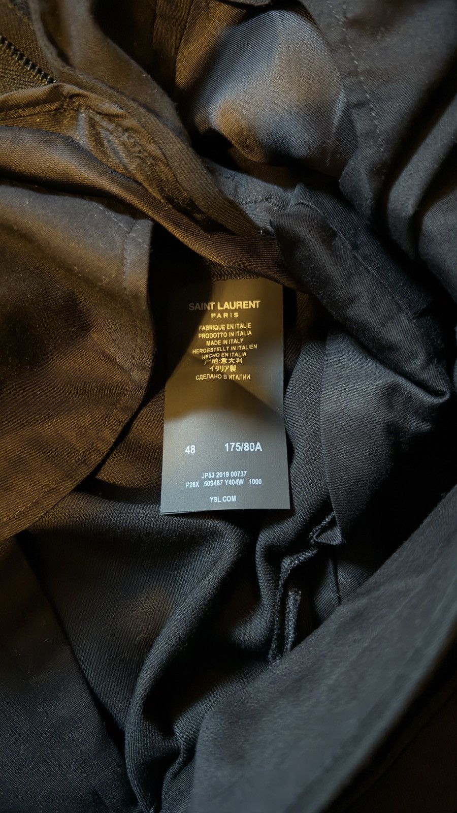 Saint Laurent Paris × Yves Saint Laurent Saint Laurent Paris Basic Suit Size 50R - 4 Thumbnail