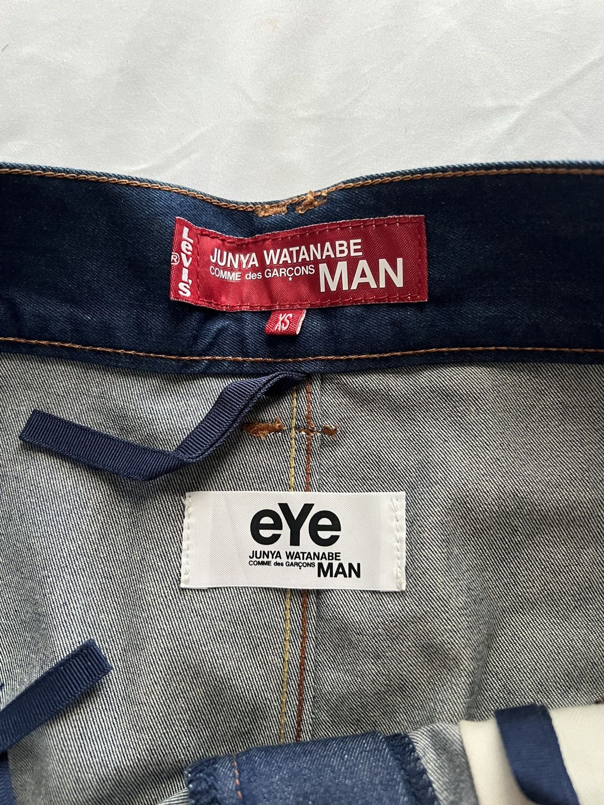 Comme des Garcons Levi’s Comme des garçons MAN Junta Watanabe Denim shorts Size US 30 / EU 46 - 4 Thumbnail