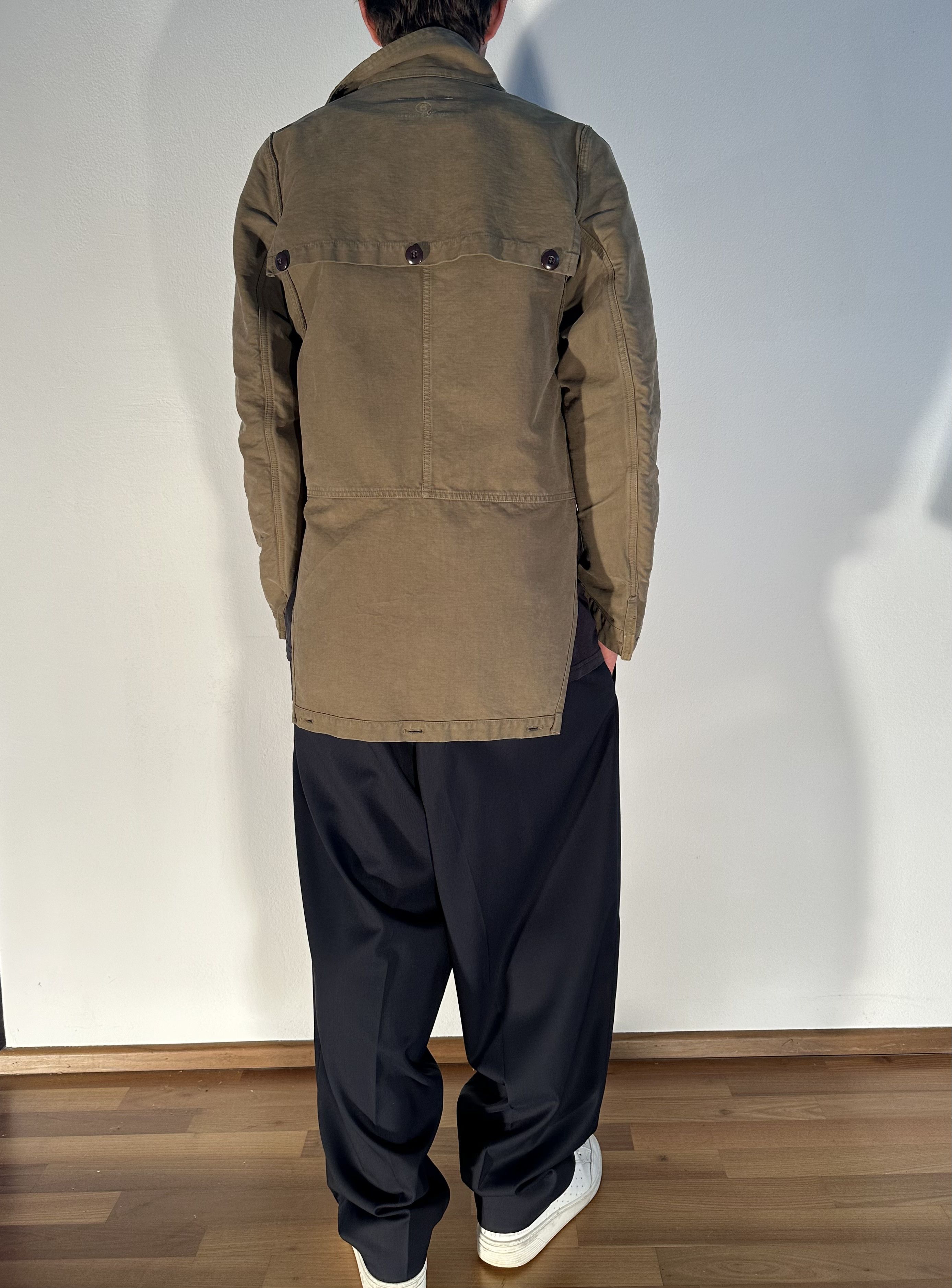 Maison Margiela TRANSFORMABLE 2 LENGTH GARMENT Size US XS / EU 42 / 0 - 12 Thumbnail