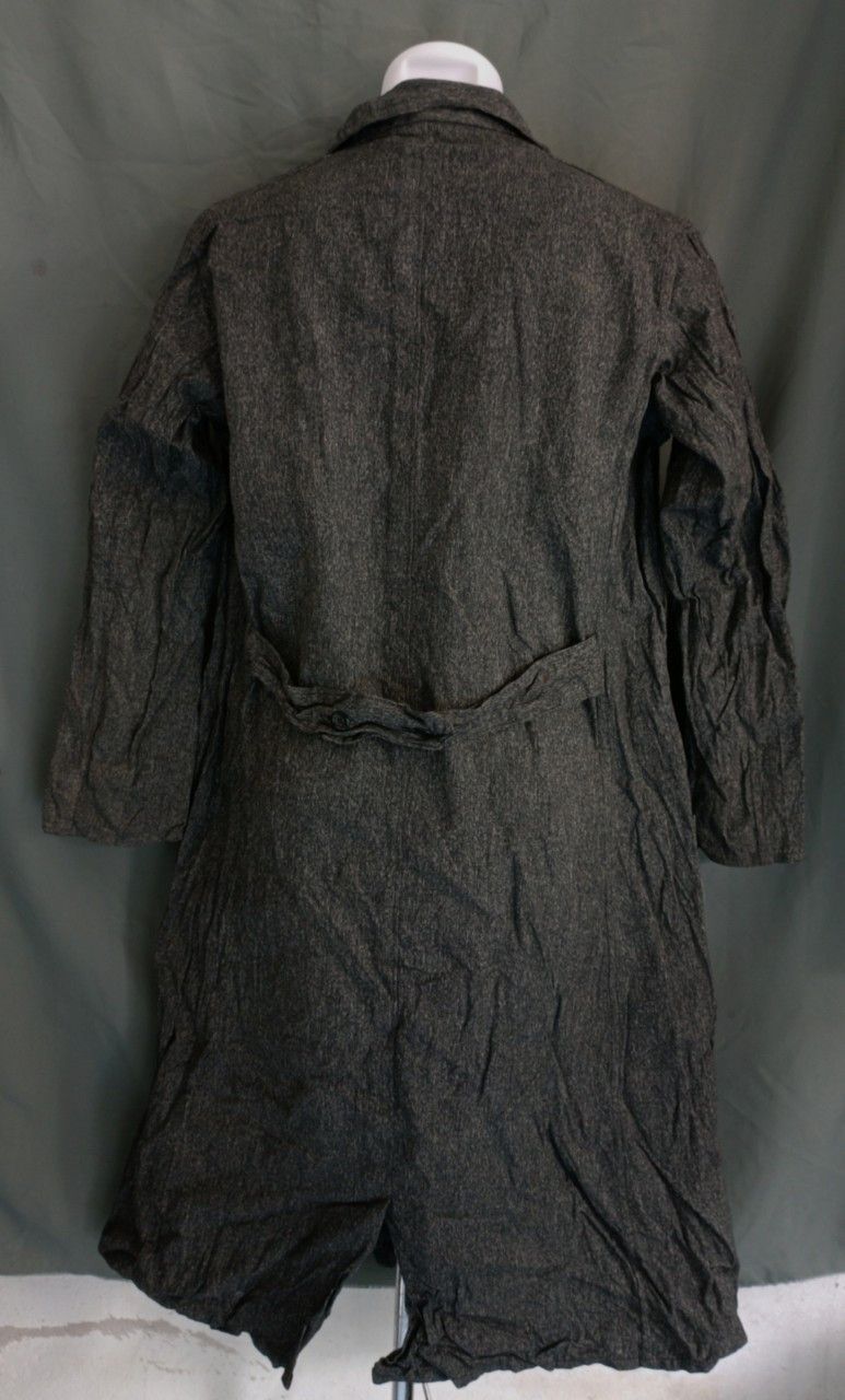 Long Clothing Vintage 1950s France Blouses / Salt & Pepper Sanfor Coat. Size US L / EU 52-54 / 3 - 9 Thumbnail