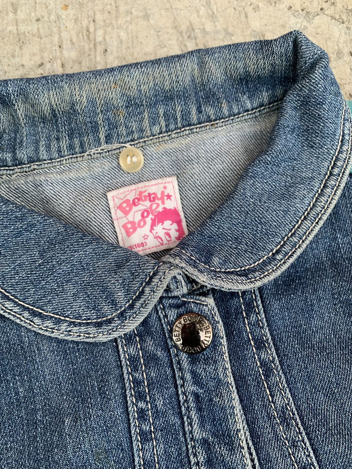 Vintage Vintage Betty Boop Bikers Denim Jacket Size M / US 6-8 / IT 42-44 - 9 Thumbnail