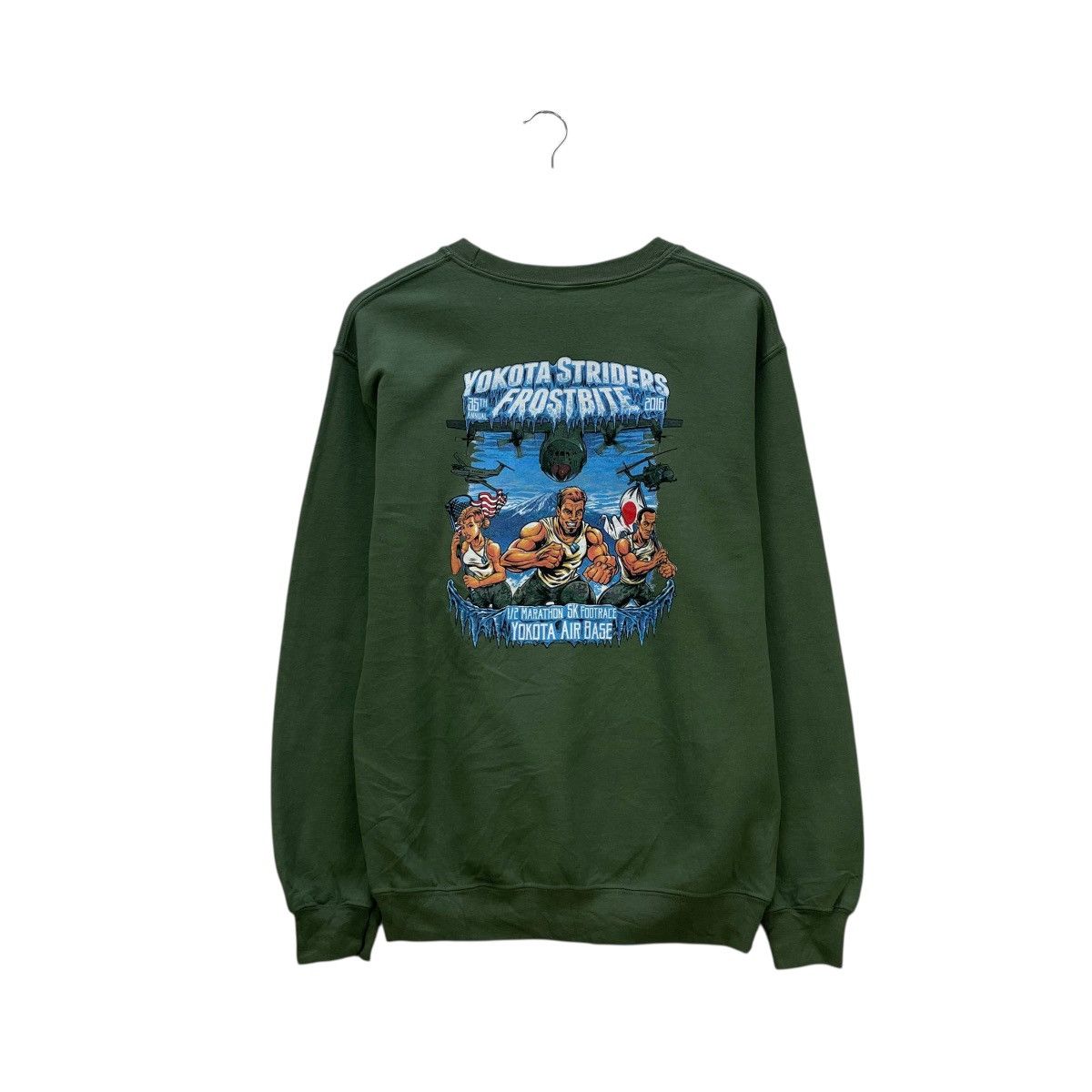 Japanese Brand 💥Vintage Marathon Running Man Nice Graphic Printed Size US M / EU 48-50 / 2 - 1 Thumbnail