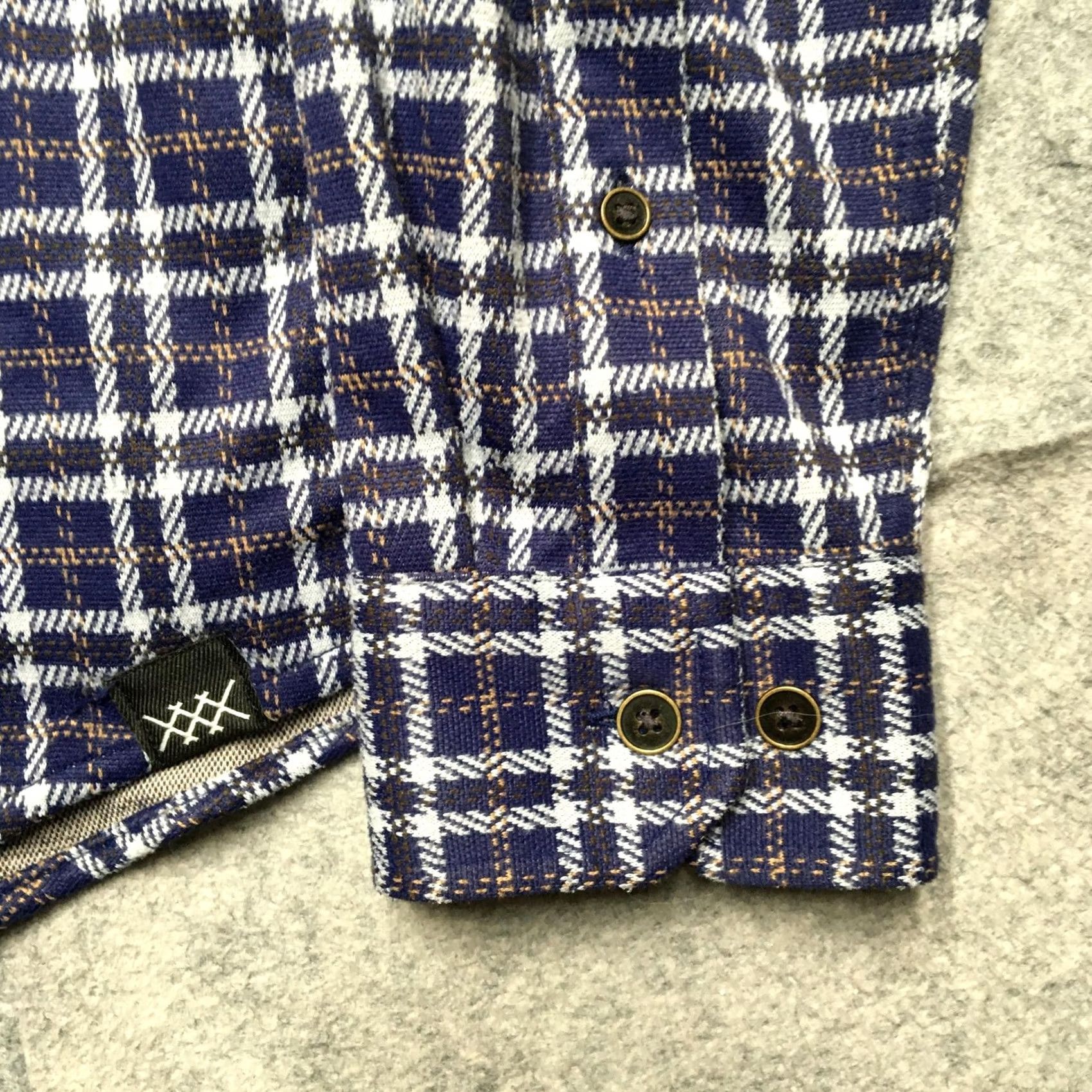 Rhone Rhone Mens Flannel Shirt Blue Plaid Long Sleeve Button-Up Stretch M Medium Size US M / EU 48-50 / 2 - 2 Thumbnail