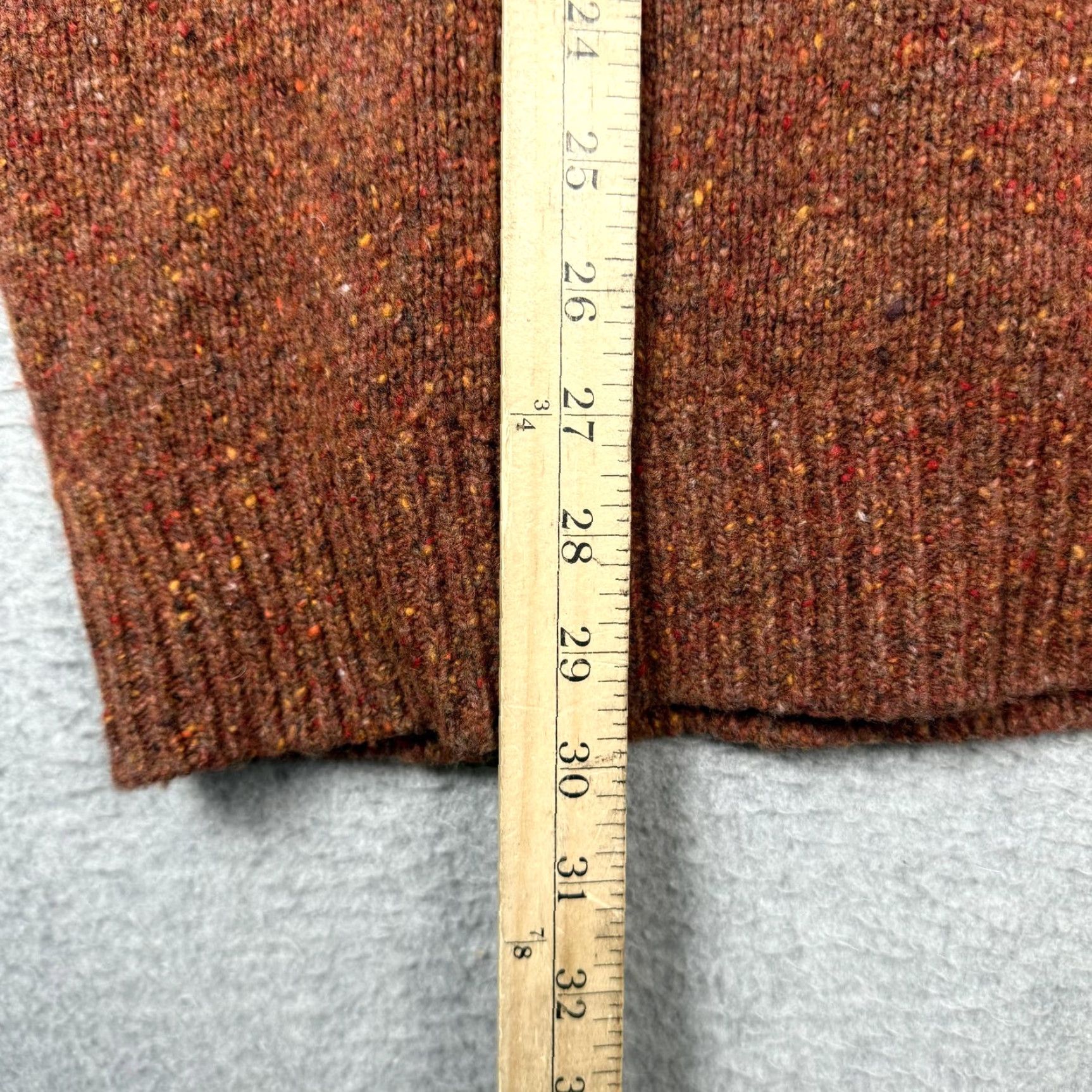 Peter Millar VINTAGE Peter Millar Donegal 1/4 Zip Golf Sweater Mens 2XL Alpaca Burnt Orange MSRP 78 Size US XXL / EU 58 / 5 - 5 Thumbnail
