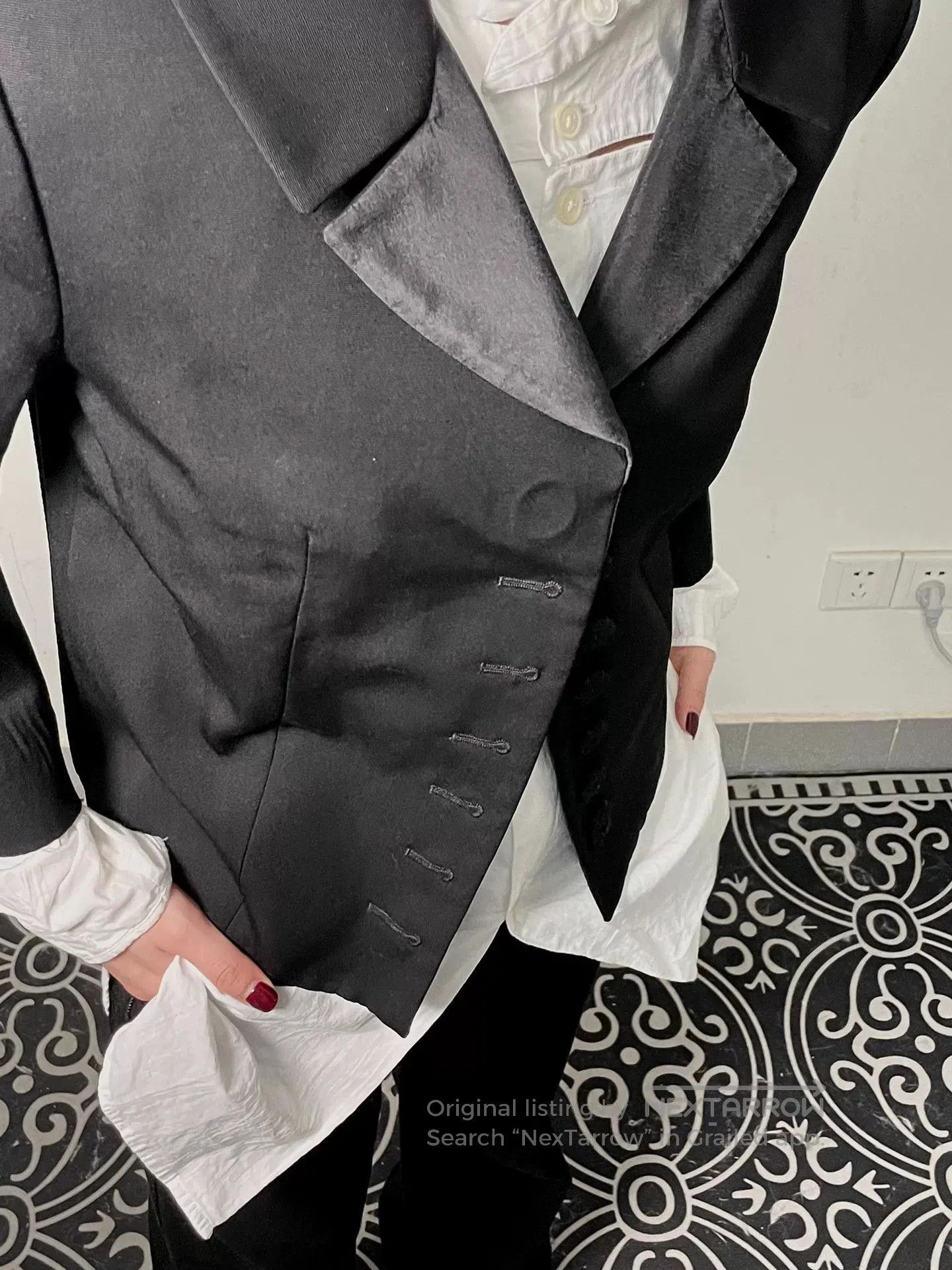 Maison Margiela Maison Margiela F/W15 Hidden Button Blazer. Size S / US 4 / IT 40 - 1 Thumbnail