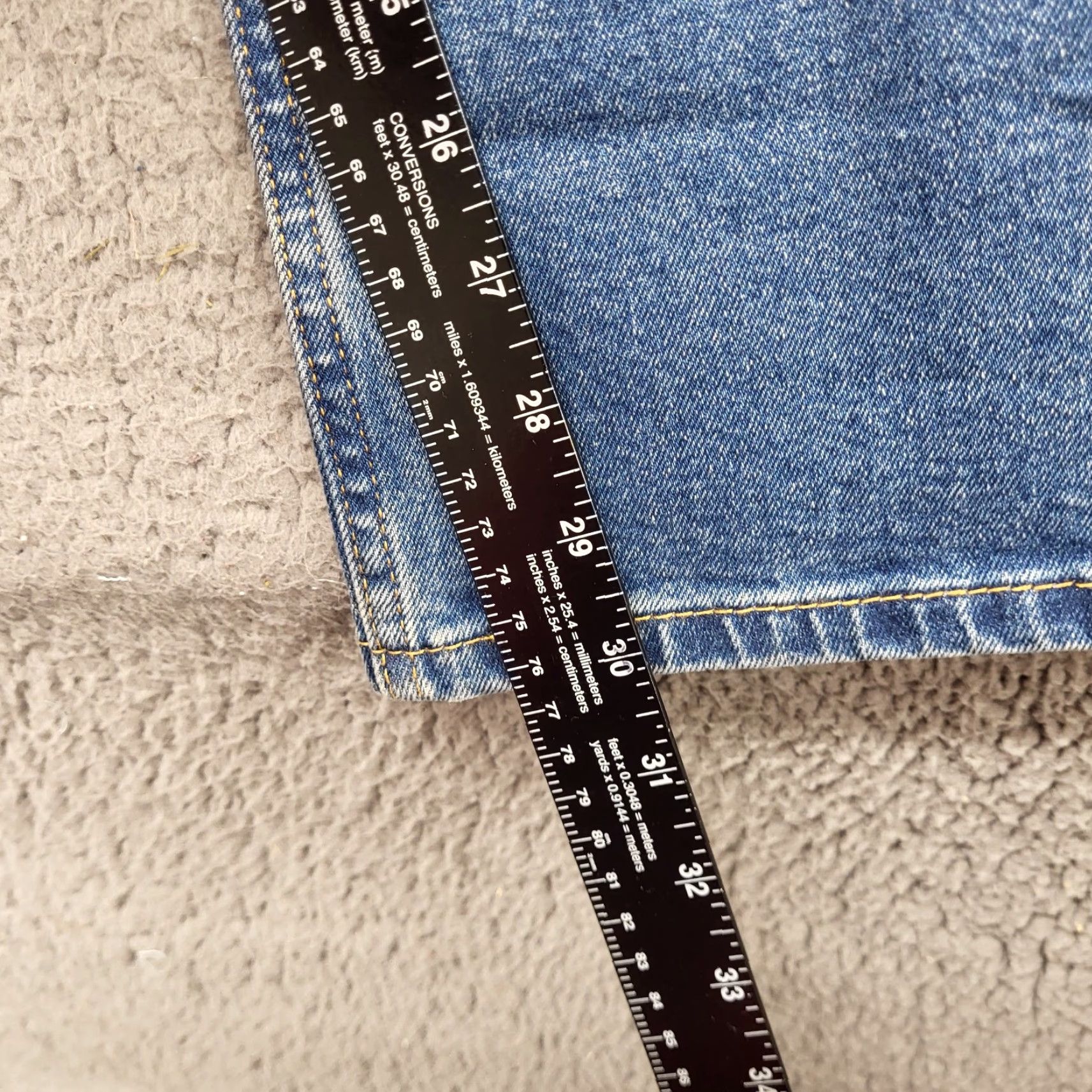 Levi's Levi's 511 Jeans Men's 38x30 Slim Fit Blue Straight Stretch Denim Logo 5-Pocket Regular 30 In Inseam USA Modern Size US 38 / EU 54 - 7 Thumbnail