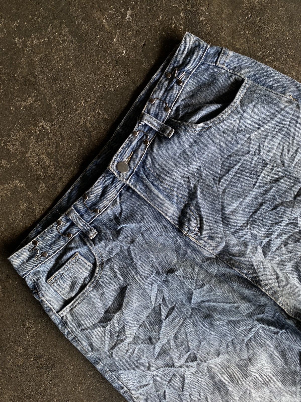 Japanese Brand VINTAGE JEANS DENIM PANTS Size US 31 - 2 Thumbnail