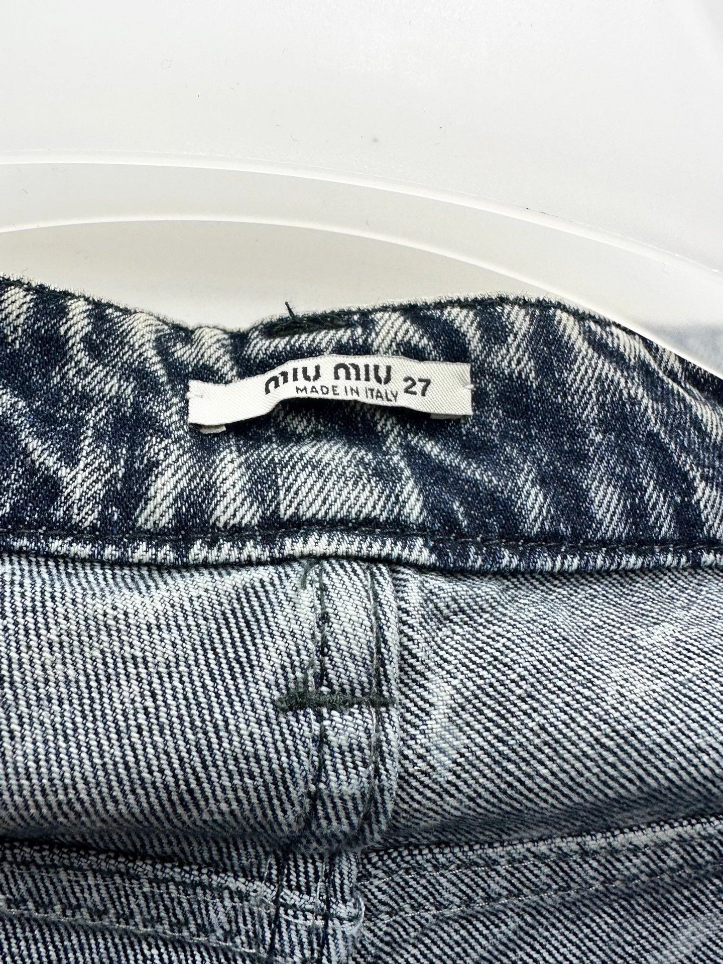 Miu Miu MIU MIU 27 Pants Waist 82 Hip 94 Inseam 91 Size 27" / US 4 / IT 40 - 8 Thumbnail