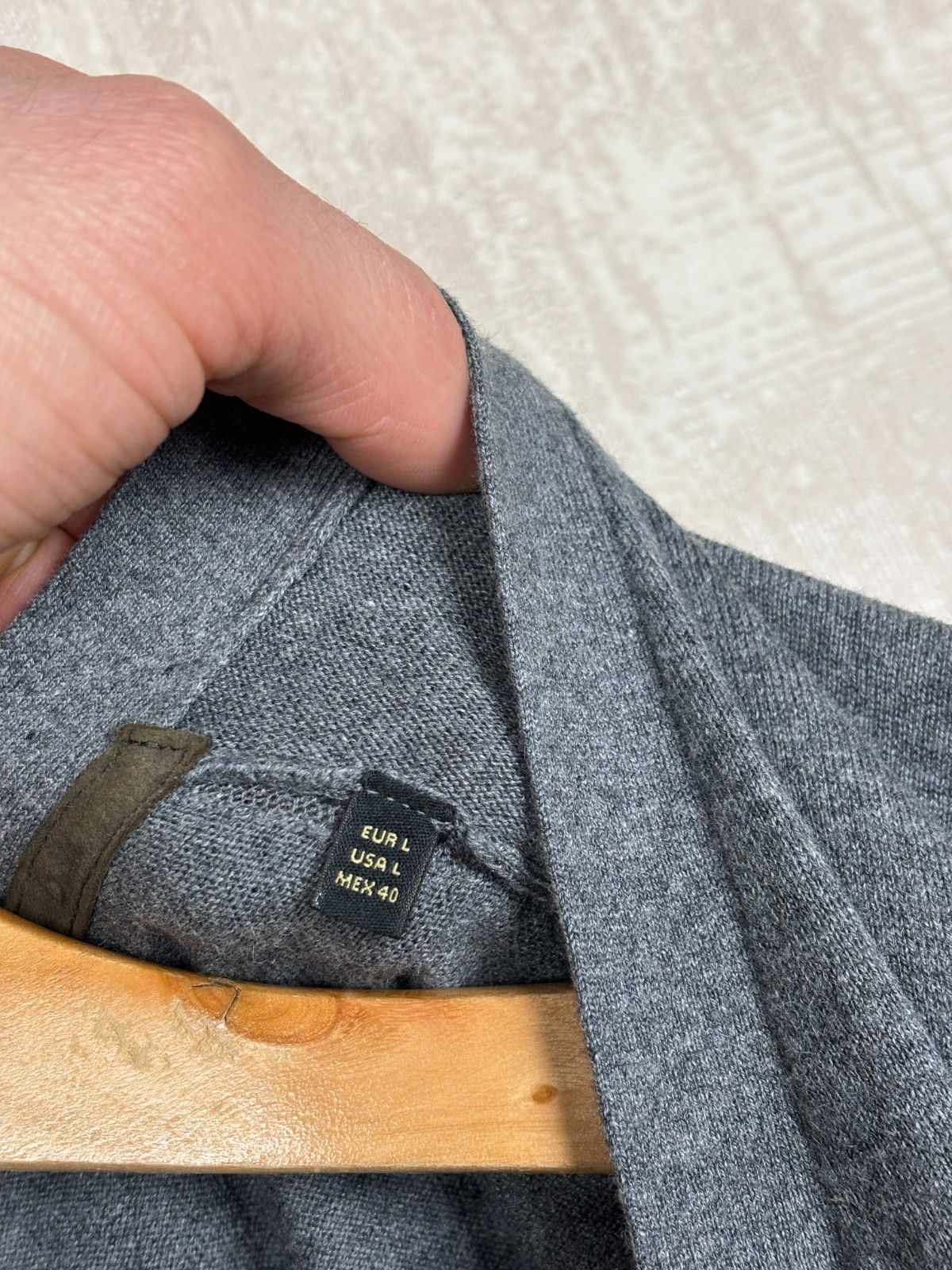 Massimo Osti Massimo Dutti Cotton Silk Cashmere Cardigan Sweater Size US L / EU 52-54 / 3 - 5 Thumbnail