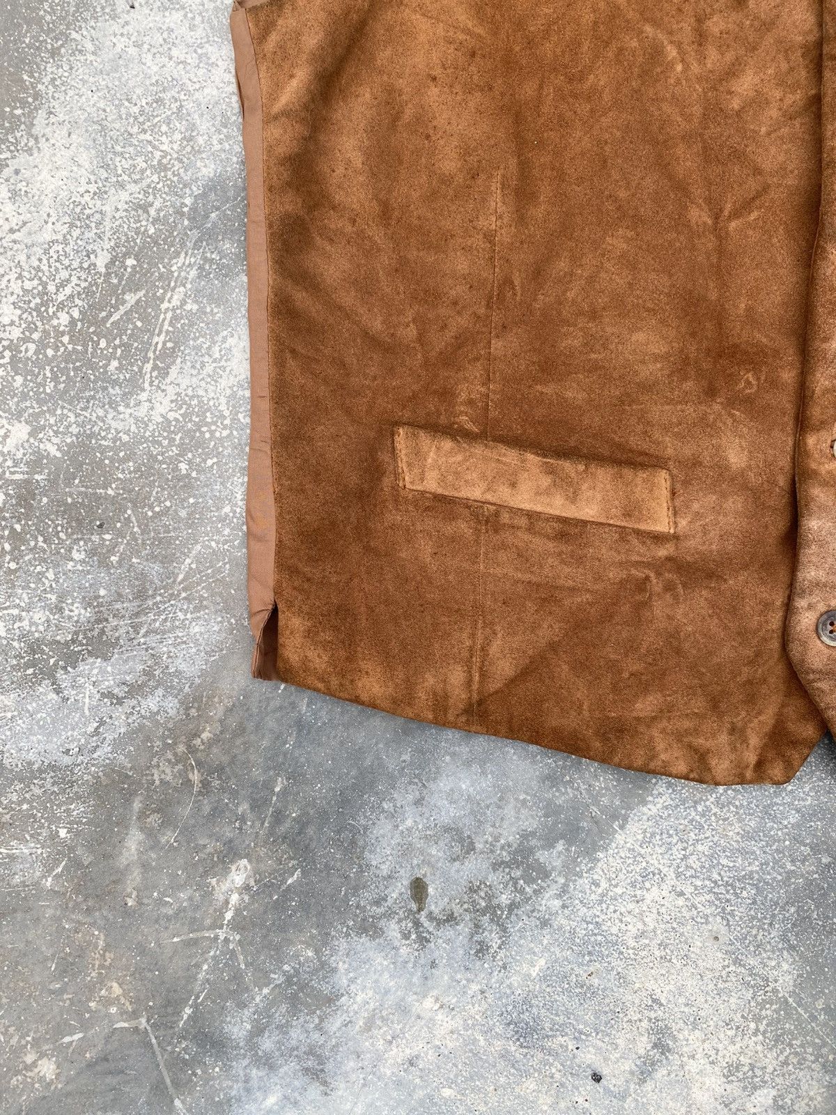 J.Crew × Vintage JCrew cow leather waistcoat Size US S / EU 44-46 / 1 - 7 Thumbnail