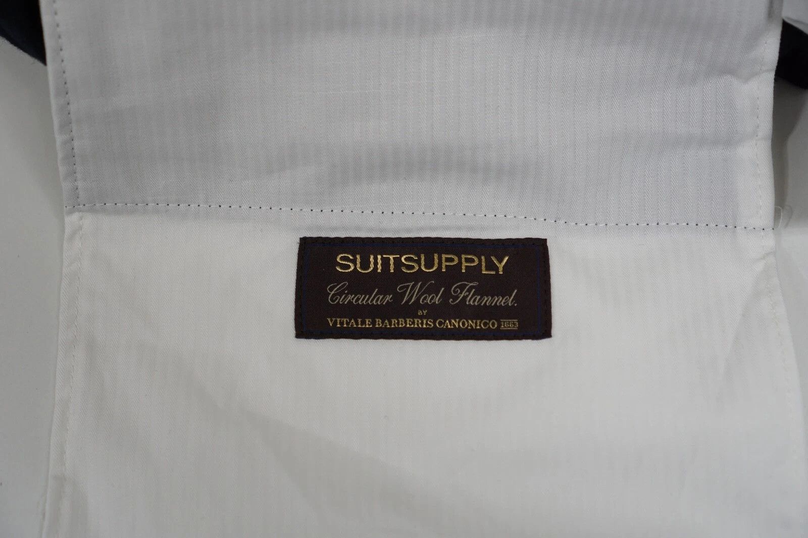 Suitsupply Men Suitsupply Trousers Blue Ames Pleat ES Wool Flannel US38 Size 38R - 4 Thumbnail