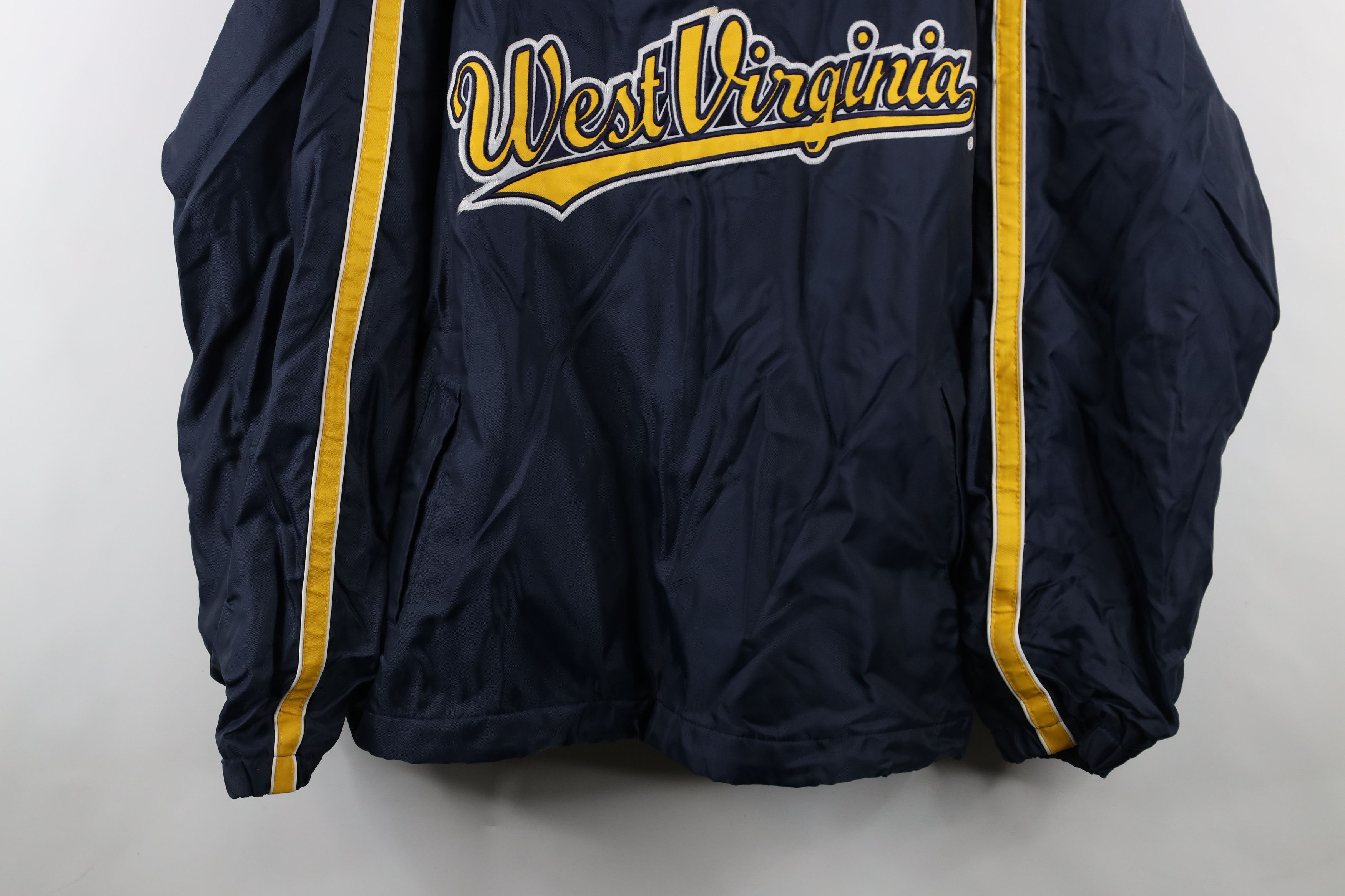 Vintage Vintage 90s Lined Virginia University Windbreaker Jacket Size US XL / EU 56 / 4 - 3 Thumbnail